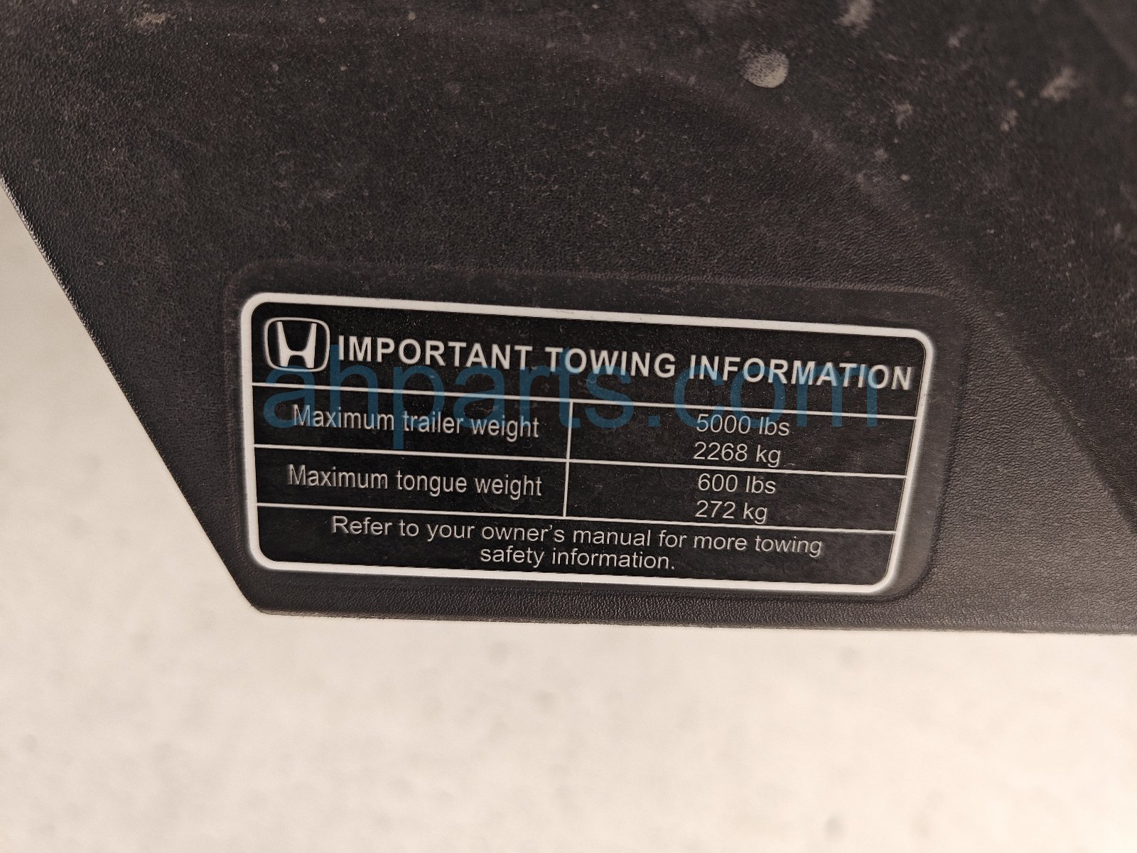 2023 Honda Ridgeline Rear Bumper Cover Black 71501 T6Z A50 Replacement 2023 Honda Ridgeline Rear Bumper Cover Black 71501 T6Z A50 Replacement thumbnail