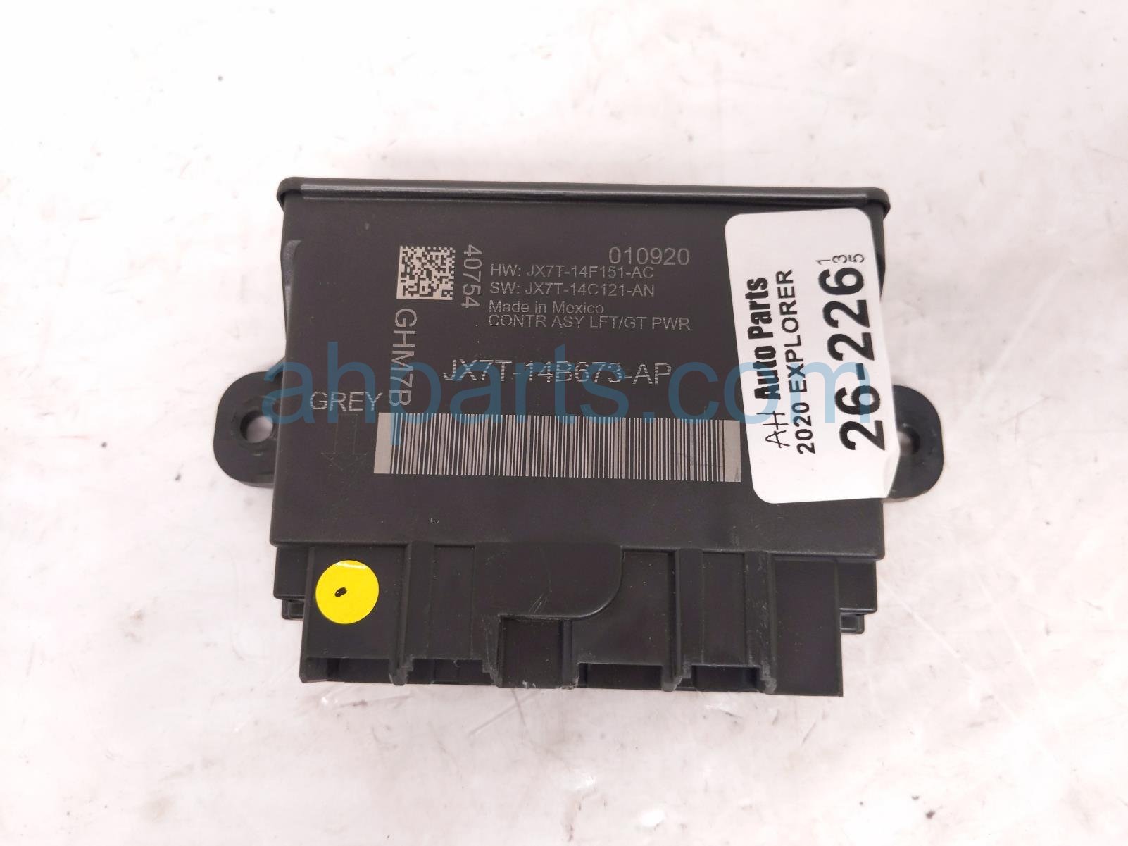 2020 Ford Explorer Power Liftgate Control Module JX7T 14B673 AP Replacement 2020 Ford Explorer Power Liftgate Control Module JX7T 14B673 AP Replacement thumbnail