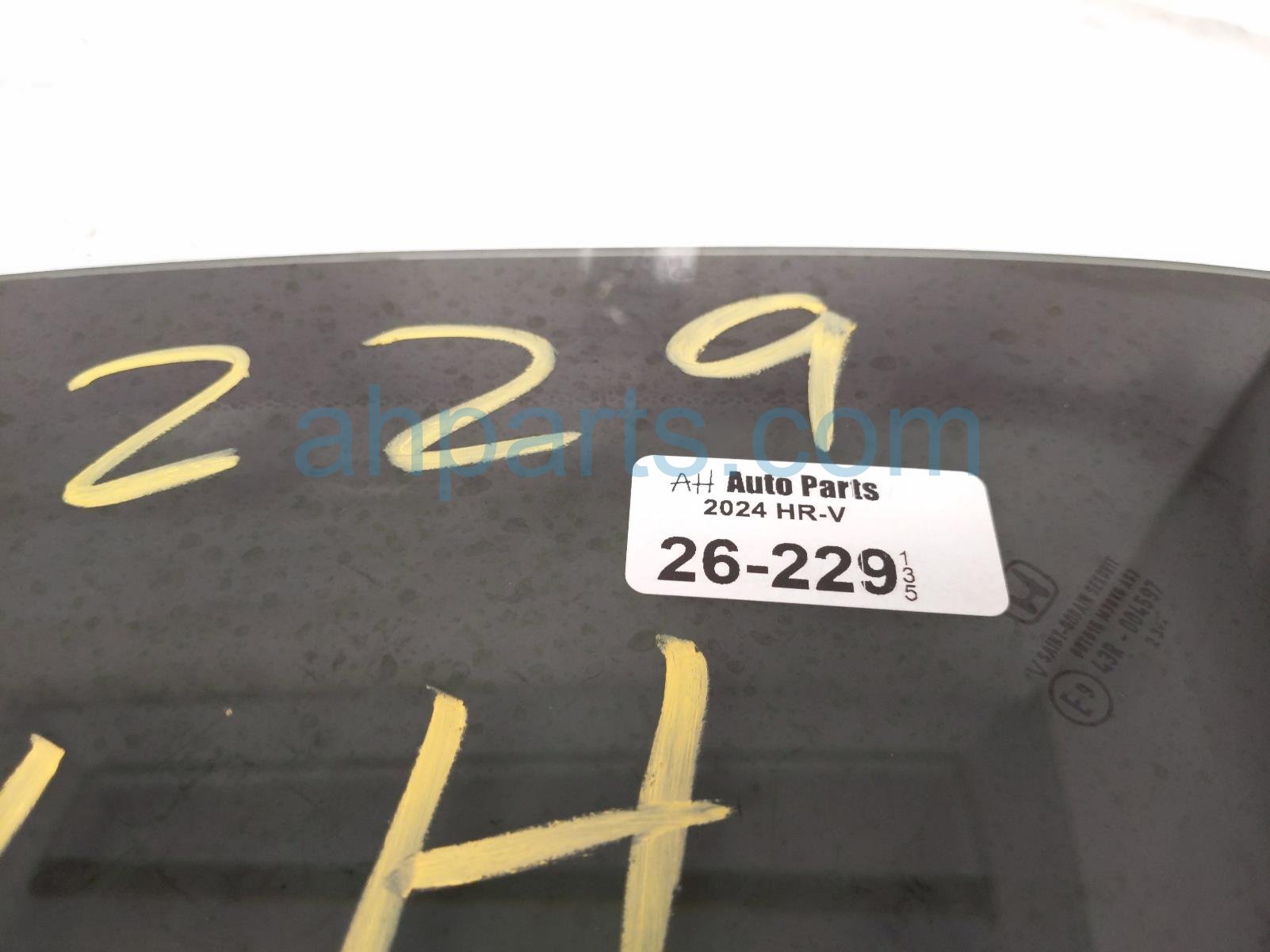 2024 Honda HR V Driver Quarter Window Glass 73551 3W0 305 Replacement 2024 Honda HR V Driver Quarter Window Glass 73551 3W0 305 Replacement thumbnail