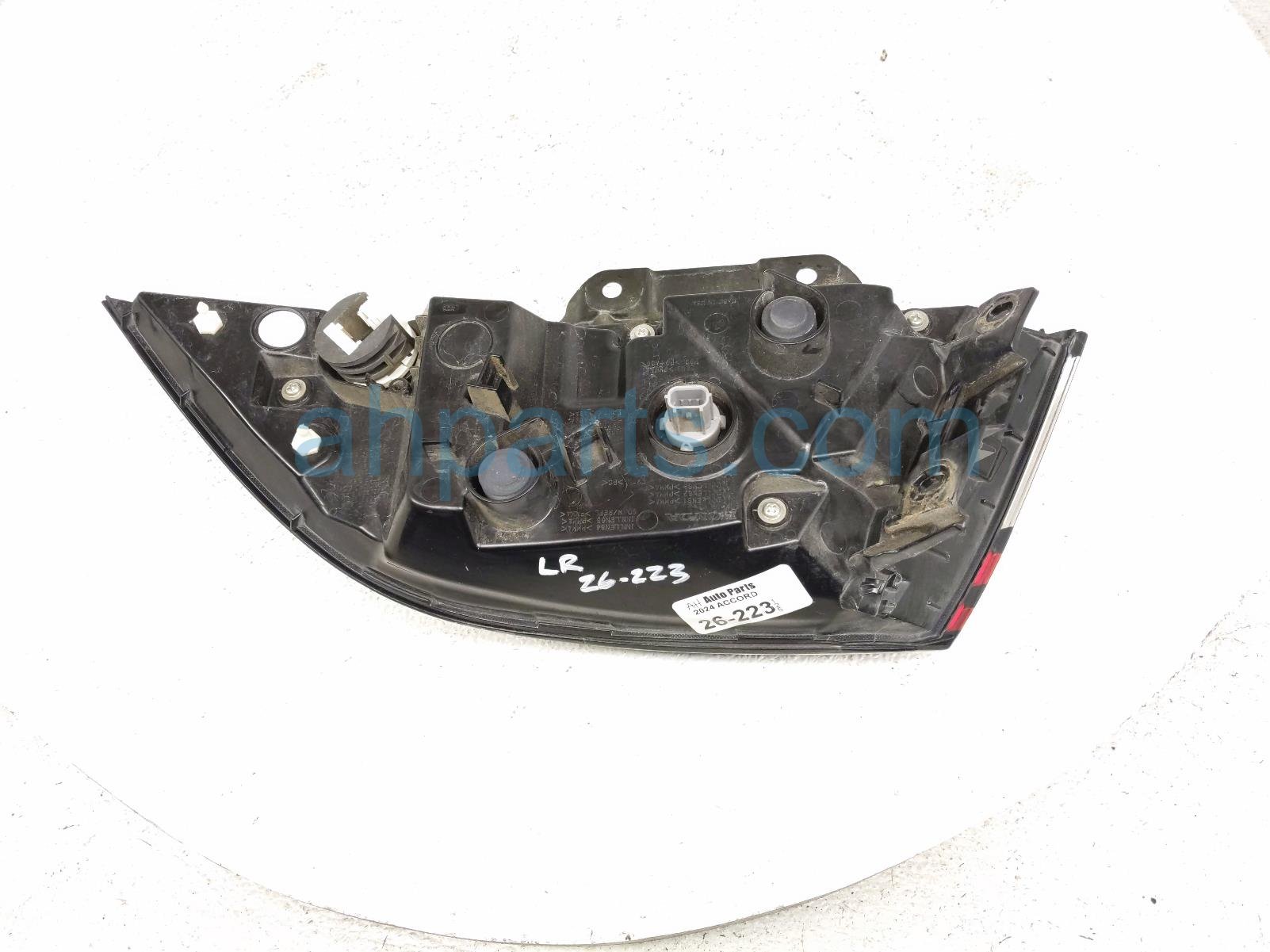 2024 Honda Accord Light / Rear Driver Tail Lamp (on Trunk) 33550 30A A02 Replacement 2024 Honda Accord Light / Rear Driver Tail Lamp (on Trunk) 33550 30A A02 Replacement thumbnail
