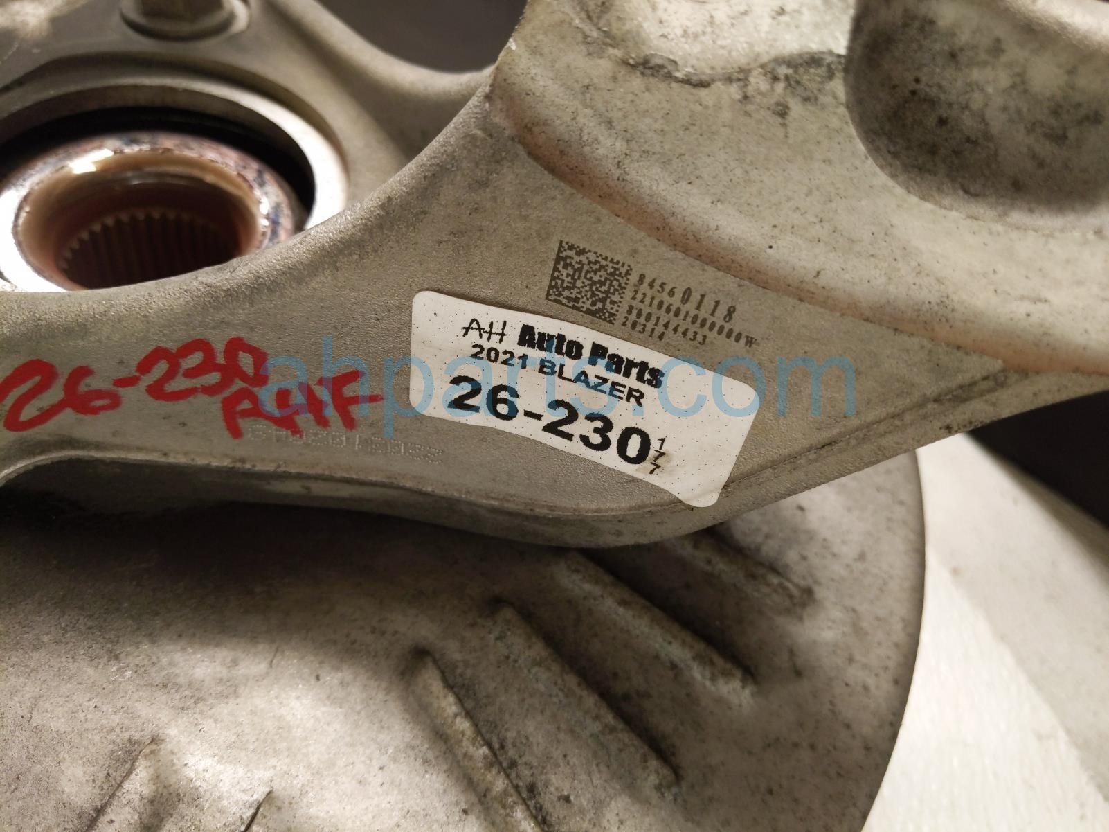 2021 Chevy Blazer Front Passenger Spindle Knuckle Hub Awd 84560118 Replacement 2021 Chevy Blazer Front Passenger Spindle Knuckle Hub Awd 84560118 Replacement thumbnail