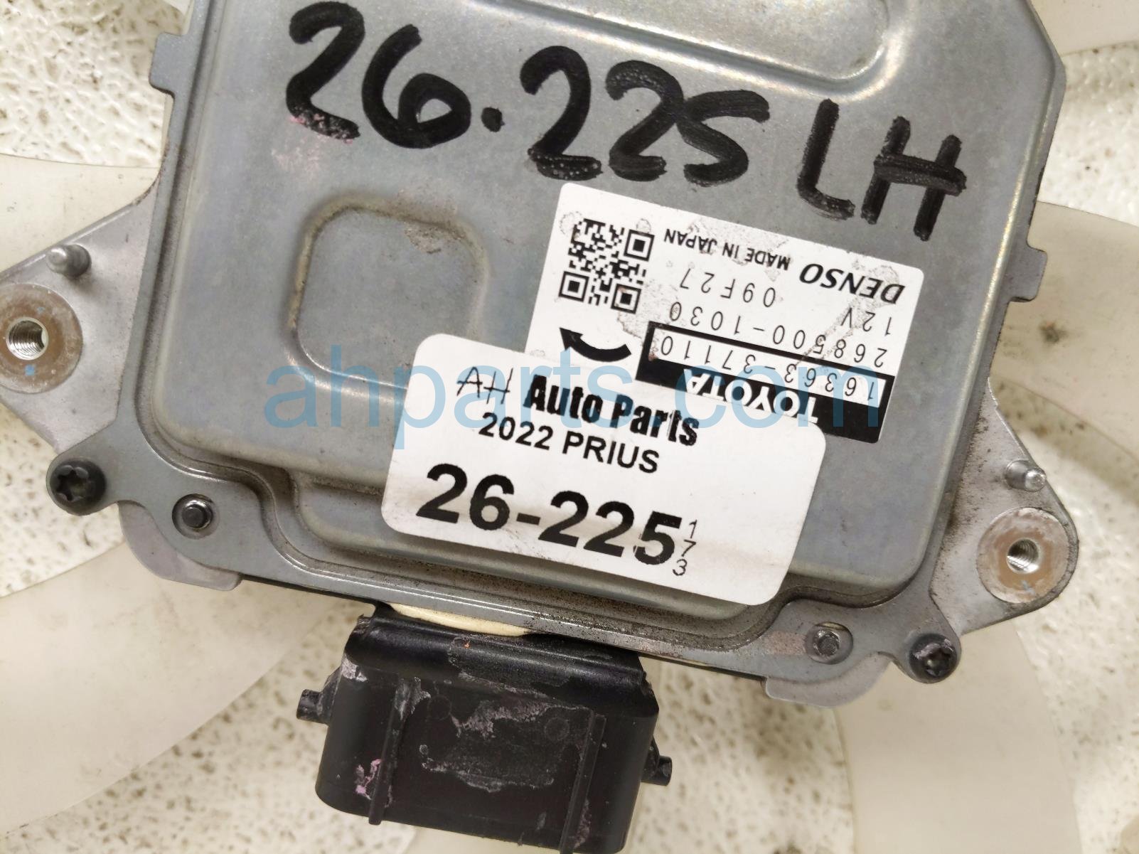 2022 Toyota Prius Cooling Radiator Fan And Module Only 16363 37110 Replacement 2022 Toyota Prius Cooling Radiator Fan And Module Only 16363 37110 Replacement thumbnail