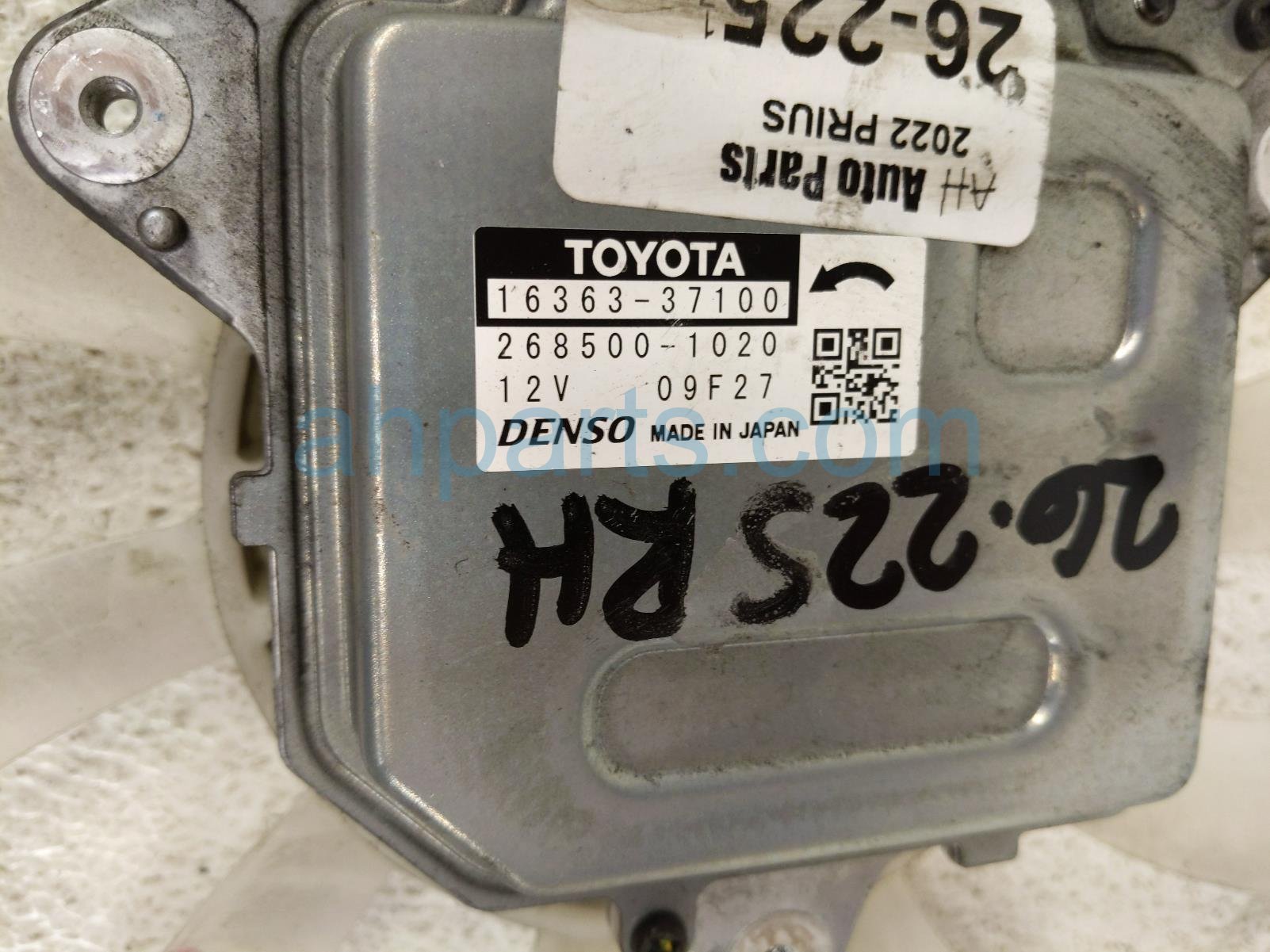 2022 Toyota Prius Cooling Ac Fan And Module Only 16361 37110 Replacement 2022 Toyota Prius Cooling Ac Fan And Module Only 16361 37110 Replacement thumbnail