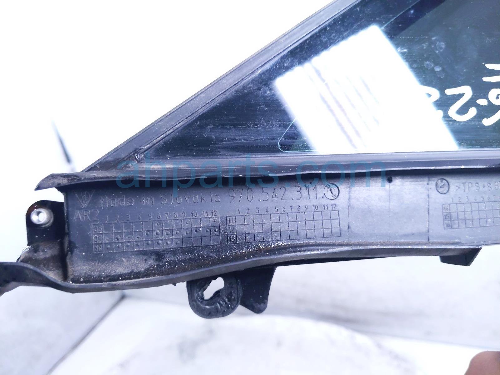 2011 Porsche Panamera Windows / Front Driver Door Vent Glass Window 970 542 311 08 Replacement 2011 Porsche Panamera Windows / Front Driver Door Vent Glass Window 970 542 311 08 Replacement thumbnail