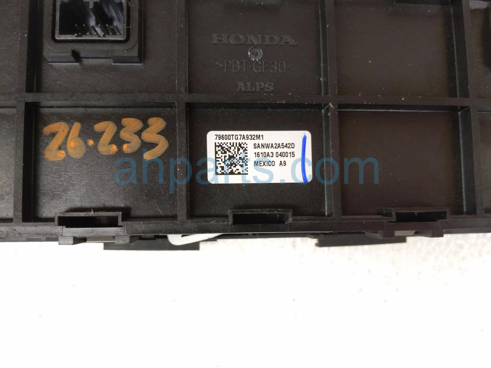 2020 Honda Pilot Temperature Climate Heater/ac Control(on Dash) 79600 TG7 A93 Replacement 2020 Honda Pilot Temperature Climate Heater/ac Control(on Dash) 79600 TG7 A93 Replacement thumbnail