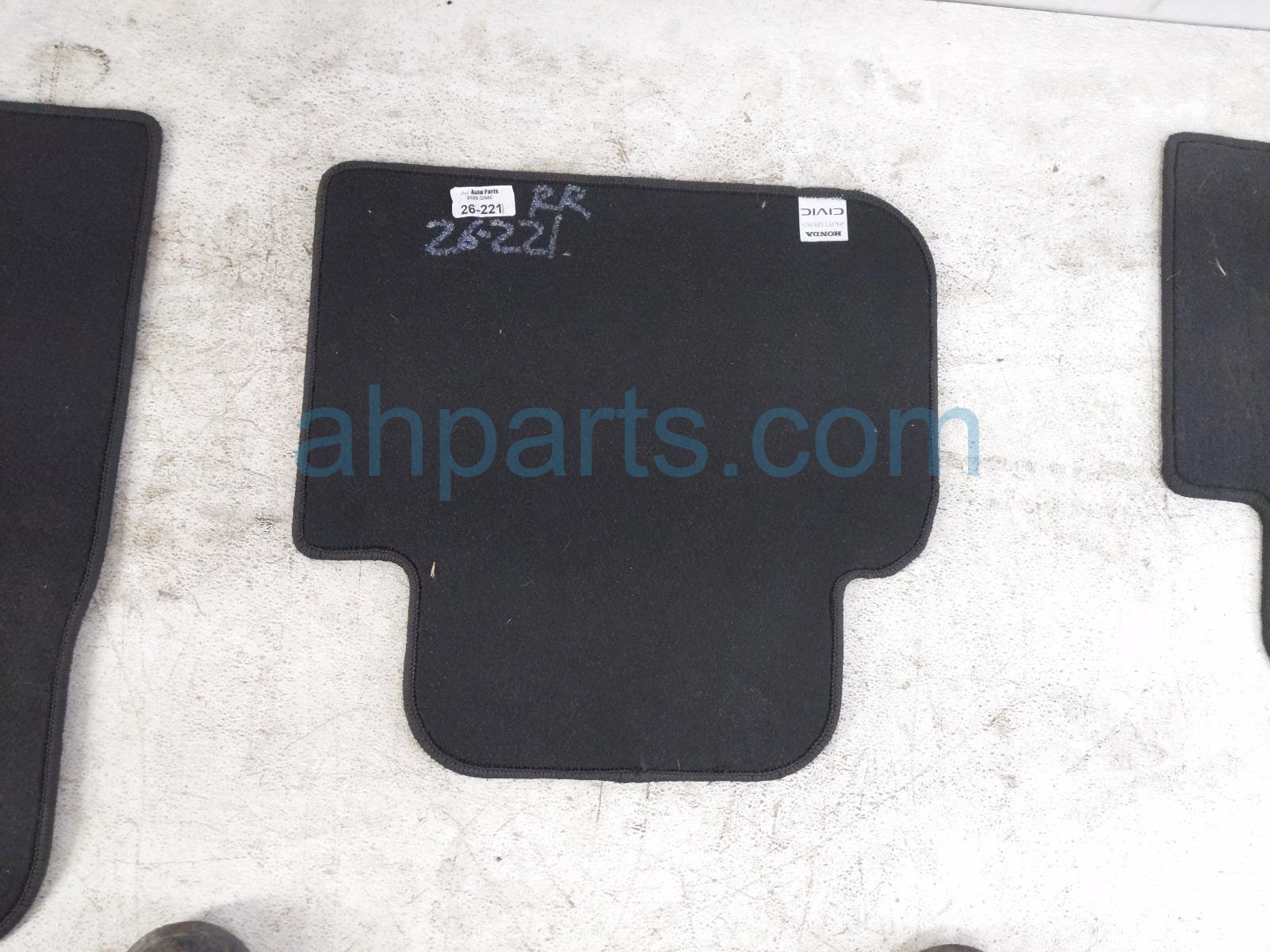 2025 Honda Civic Set Of 4 Floor Mats Black Cloth 83600 T61 A01 Replacement 2025 Honda Civic Set Of 4 Floor Mats Black Cloth 83600 T61 A01 Replacement thumbnail