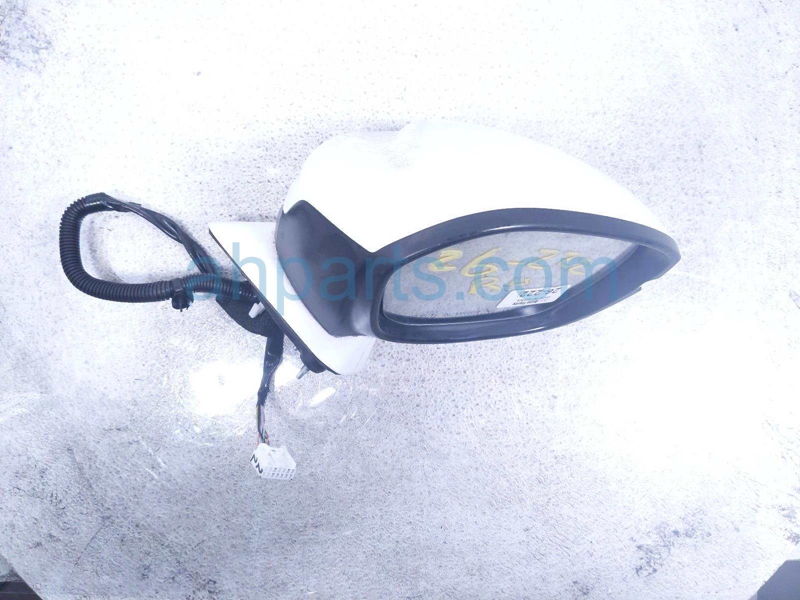 Acura RH SIDE VIEW MIRROR - WHITE