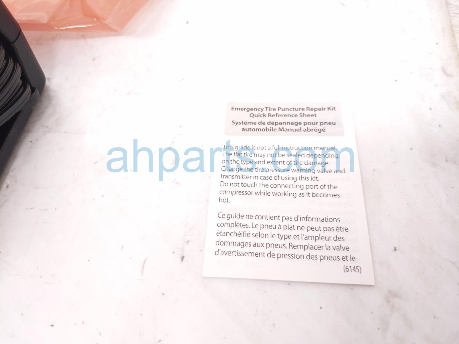 2022 Toyota Prius Repair Kit Air Compressor 44890 47061 Replacement 2022 Toyota Prius Repair Kit Air Compressor 44890 47061 Replacement thumbnail