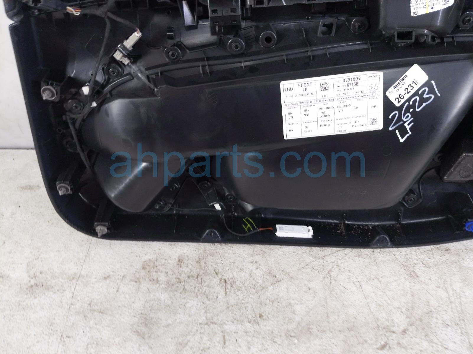 2018 BMW X5 Trim / Liner Front Driver Interior Door Panel Black 51 41 7 369 931 Replacement 2018 BMW X5 Trim / Liner Front Driver Interior Door Panel Black 51 41 7 369 931 Replacement thumbnail