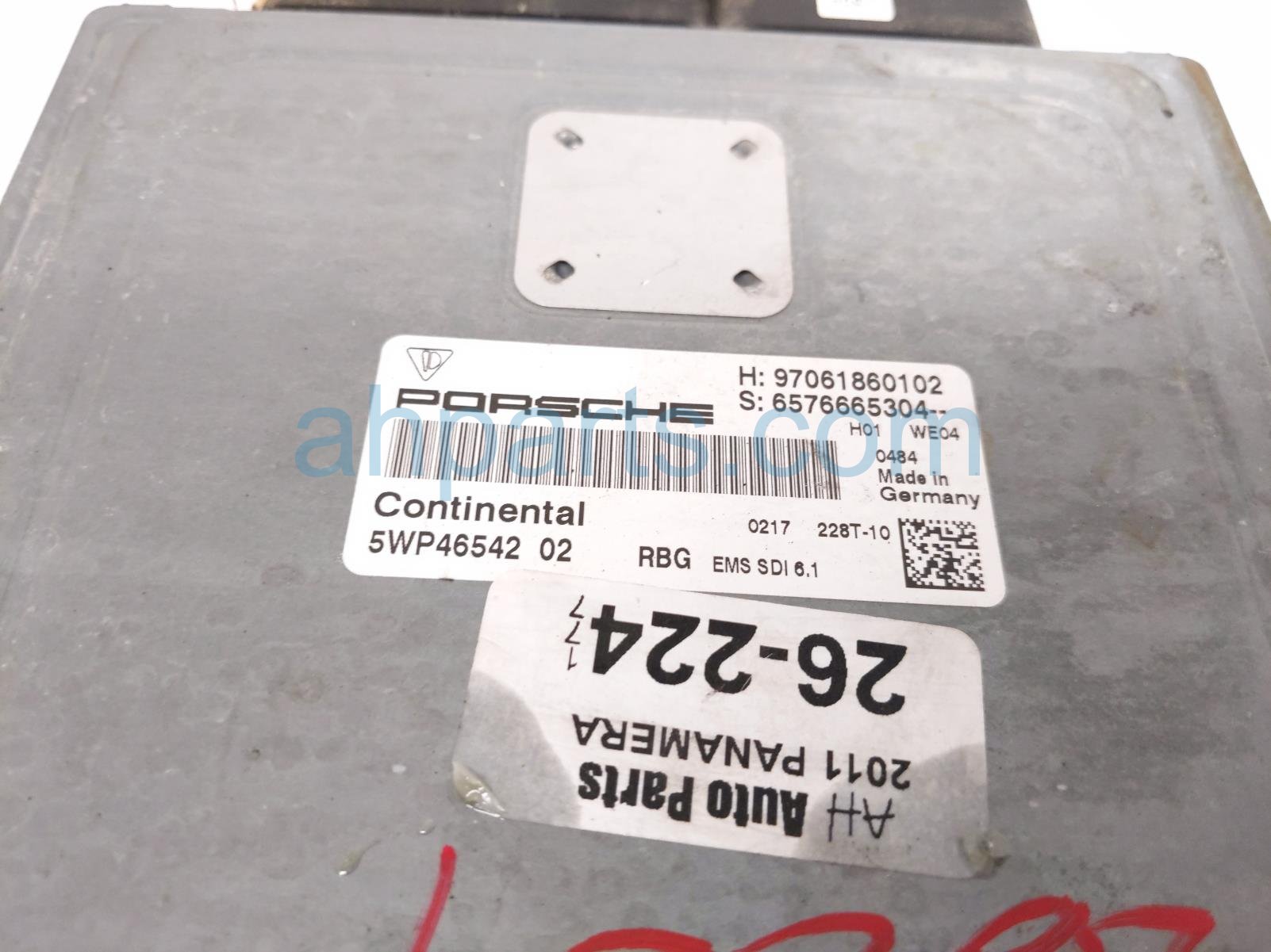 2011 Porsche Panamera Ecu Control Module / Engine Computer Unit 4.8l At Awd 970 618 601 03 Replacement 2011 Porsche Panamera Ecu Control Module / Engine Computer Unit 4.8l At Awd 970 618 601 03 Replacement thumbnail