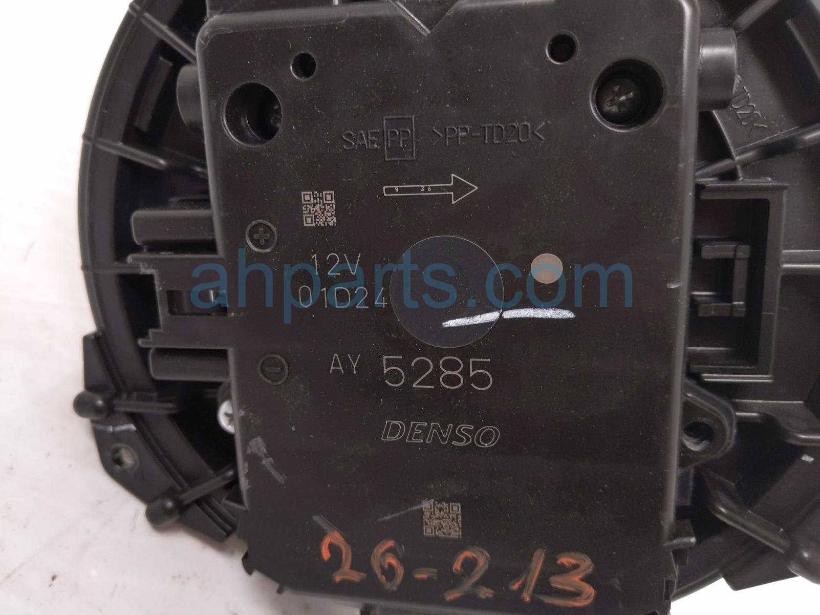 2020 Toyota Avalon Air A/c Blower Motor Front 87103 0E090 Replacement 2020 Toyota Avalon Air A/c Blower Motor Front 87103 0E090 Replacement thumbnail
