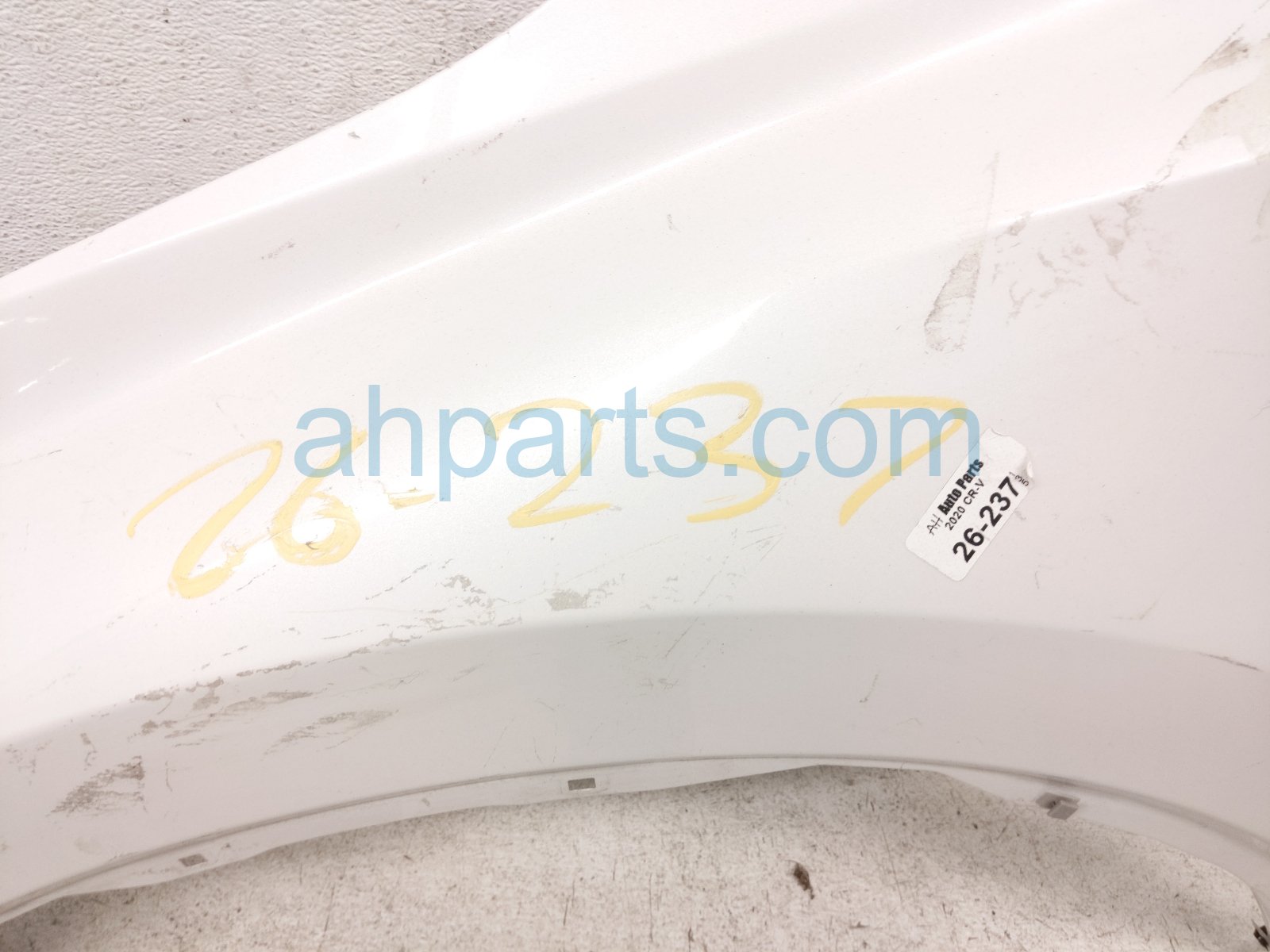 2020 Honda CR V Front Driver Fender White *cut 60261 TLA A00ZZ Replacement 2020 Honda CR V Front Driver Fender White *cut 60261 TLA A00ZZ Replacement thumbnail