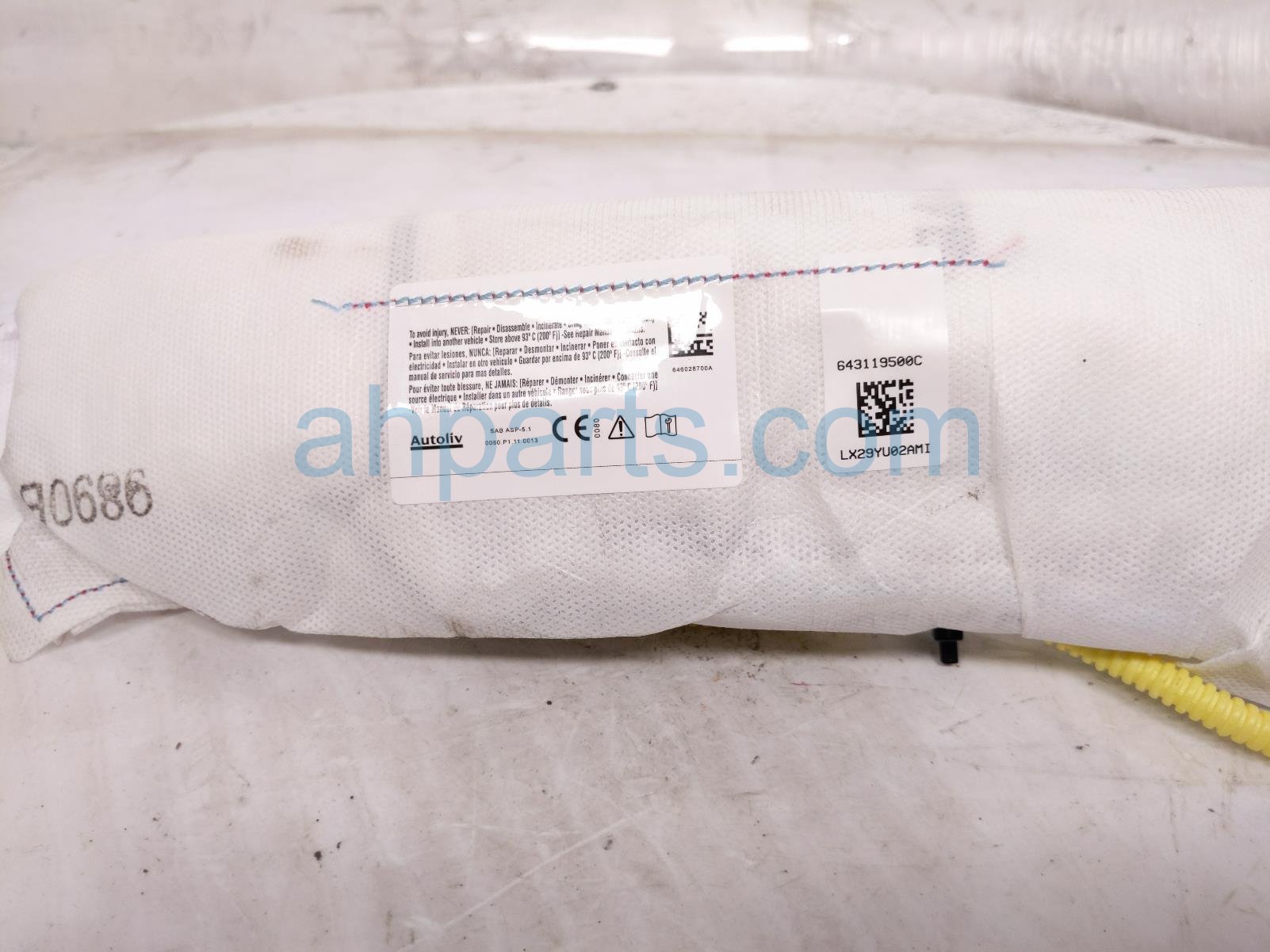 2020 Honda CR V Passenger Seat Airbag 78050 TLA A91 Replacement 2020 Honda CR V Passenger Seat Airbag 78050 TLA A91 Replacement thumbnail
