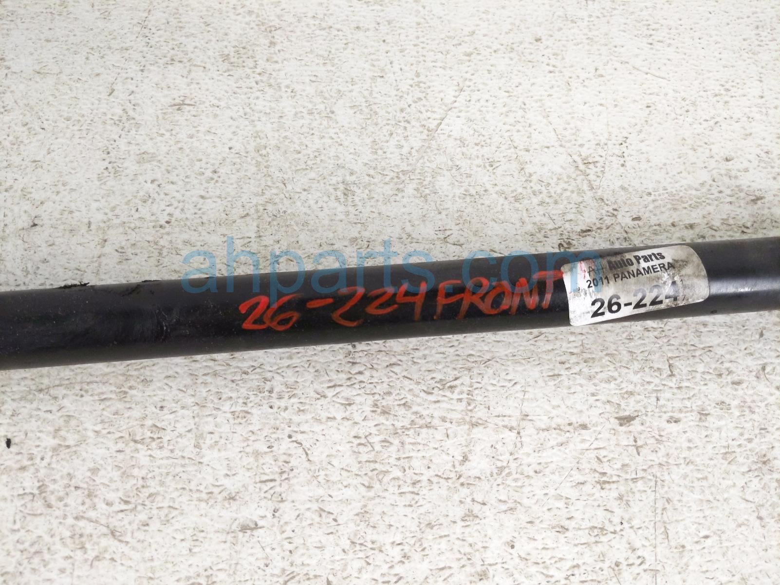 2011 Porsche Panamera Front Stabilizer / Sway Bar Awd 970 343 701 01 Replacement 2011 Porsche Panamera Front Stabilizer / Sway Bar Awd 970 343 701 01 Replacement thumbnail
