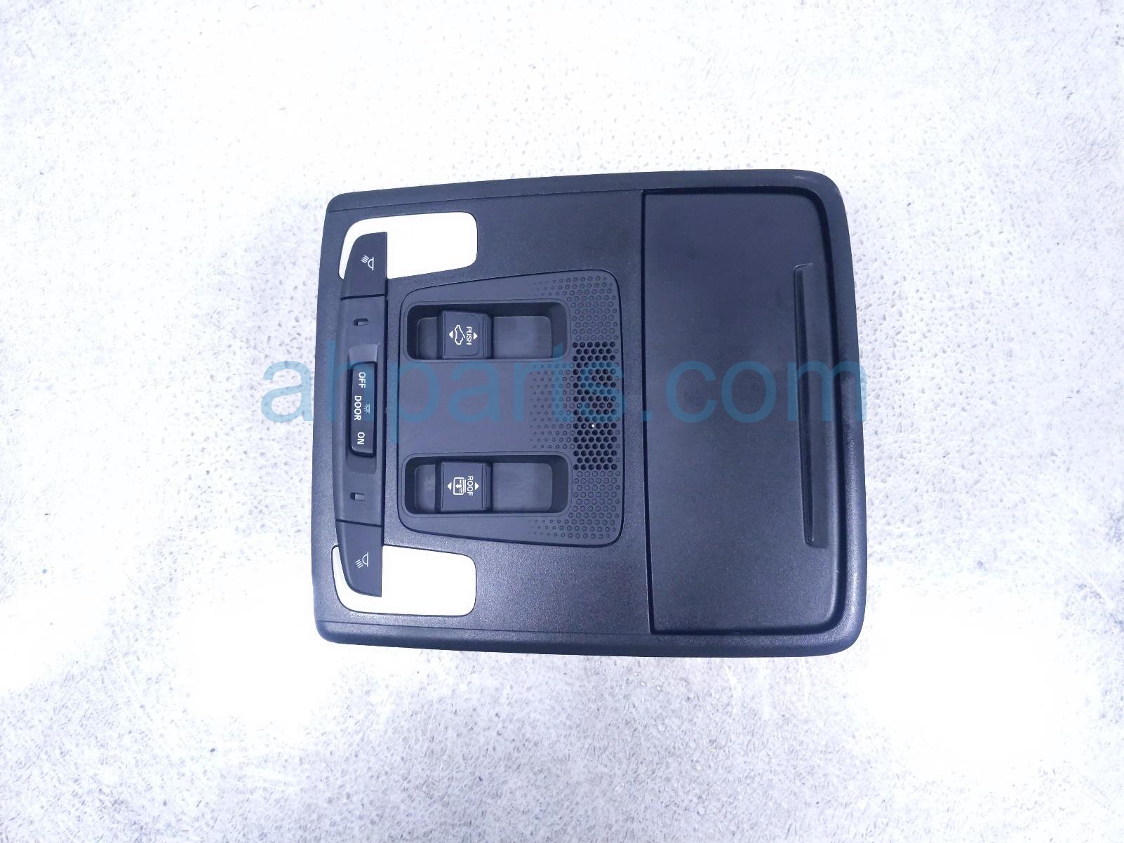 Honda ROOF CONSOLE / MAP LT W/SUN - BLK