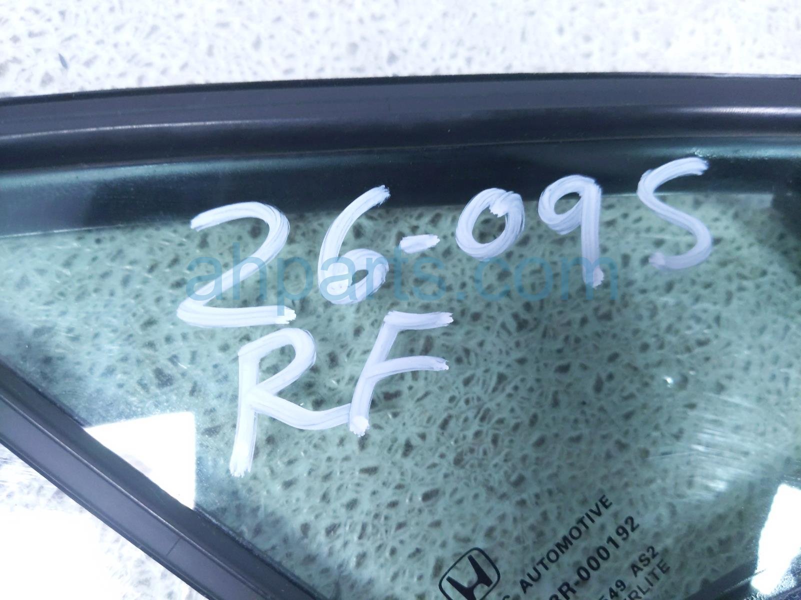 2023 Honda Ridgeline Door Windows / Front Passenger Vent Glass Window 73330 TG7 A01 Replacement 2023 Honda Ridgeline Door Windows / Front Passenger Vent Glass Window 73330 TG7 A01 Replacement thumbnail