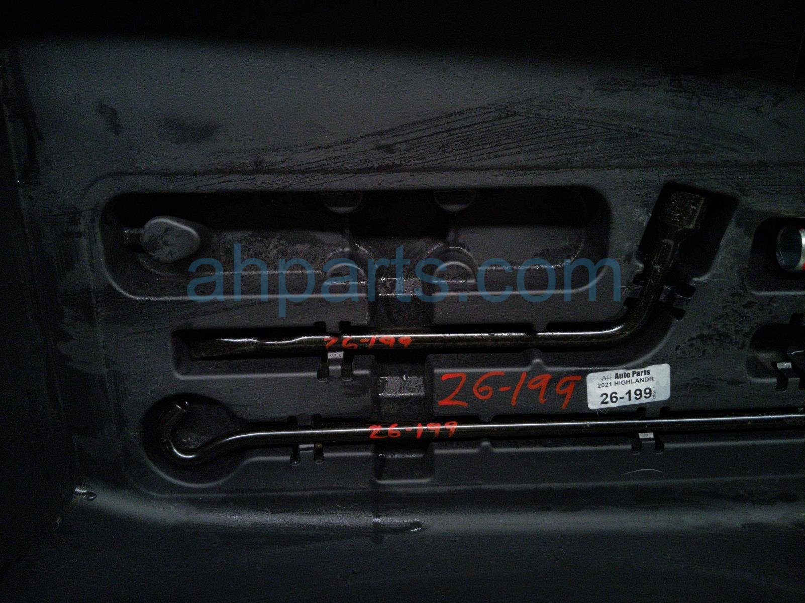 2021 Toyota Highlander Jack Tool Set + Cargo Holder 64993 0E170 C0 Replacement 2021 Toyota Highlander Jack Tool Set + Cargo Holder 64993 0E170 C0 Replacement thumbnail