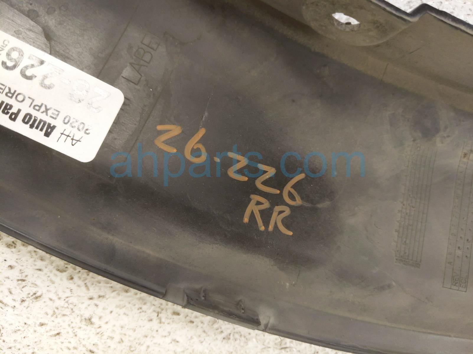2020 Ford Explorer Rear Passenger Quarter Panel Flare Black LB5Z 7829038 AA Replacement 2020 Ford Explorer Rear Passenger Quarter Panel Flare Black LB5Z 7829038 AA Replacement thumbnail