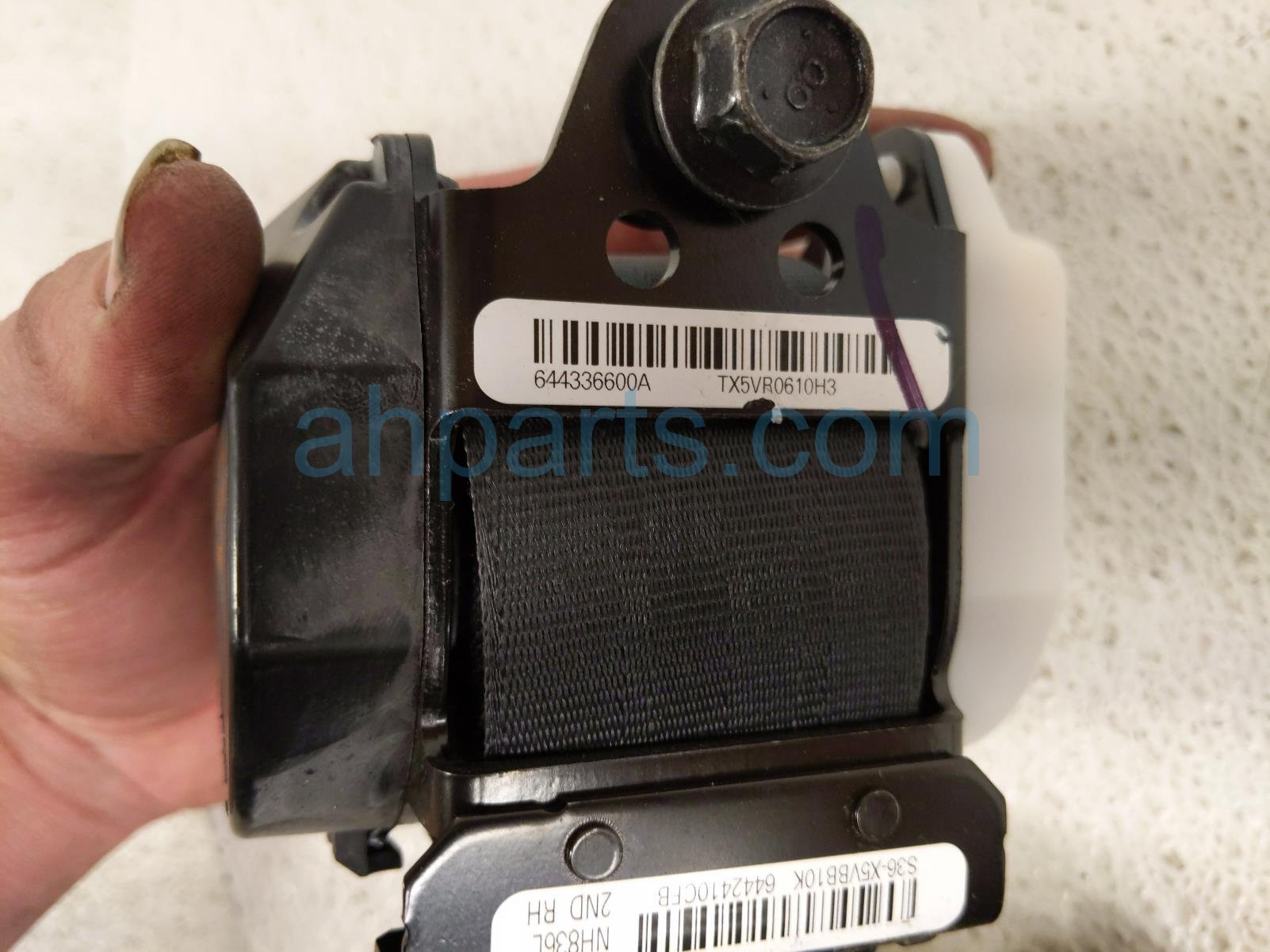 2020 Honda Pilot Rear 2nd Row Passenger Seat Belt Black 04864 TG7 A01ZB Replacement 2020 Honda Pilot Rear 2nd Row Passenger Seat Belt Black 04864 TG7 A01ZB Replacement thumbnail