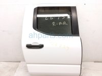 Toyota RR/RH DOOR - WHITE - NO INSIDE TRIM Toyota RR/RH DOOR - WHITE - NO INSIDE TRIM