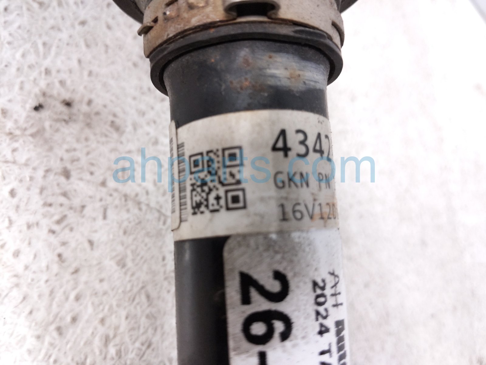 2024 Toyota Tacoma Front Driver Cv Axle Drive Shaft 43420 AK020 Replacement 2024 Toyota Tacoma Front Driver Cv Axle Drive Shaft 43420 AK020 Replacement thumbnail