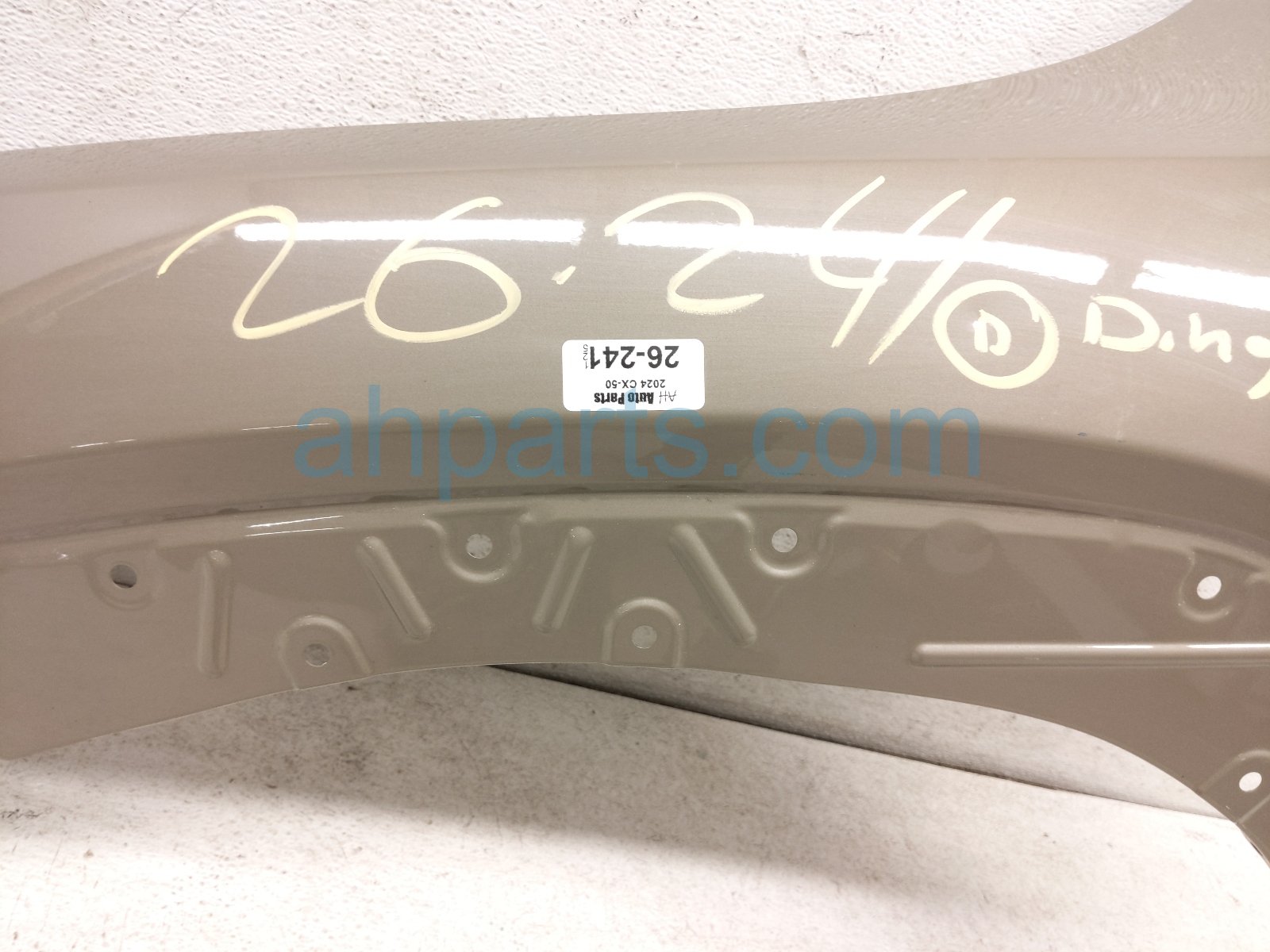 2024 Mazda Cx 50 Front Driver Fender Tan *ding 68465273AD Replacement 2024 Mazda Cx 50 Front Driver Fender Tan *ding 68465273AD Replacement thumbnail