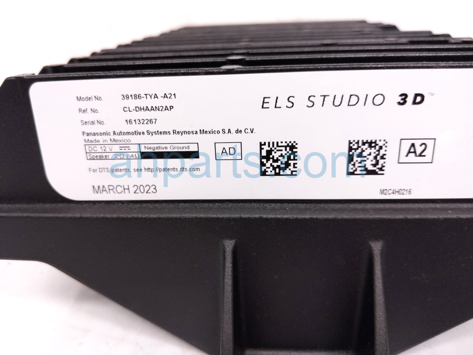 2023 Acura MDX Audio Amplifier Unit Els Studio 39186 TYA A21 Replacement 2023 Acura MDX Audio Amplifier Unit Els Studio 39186 TYA A21 Replacement thumbnail