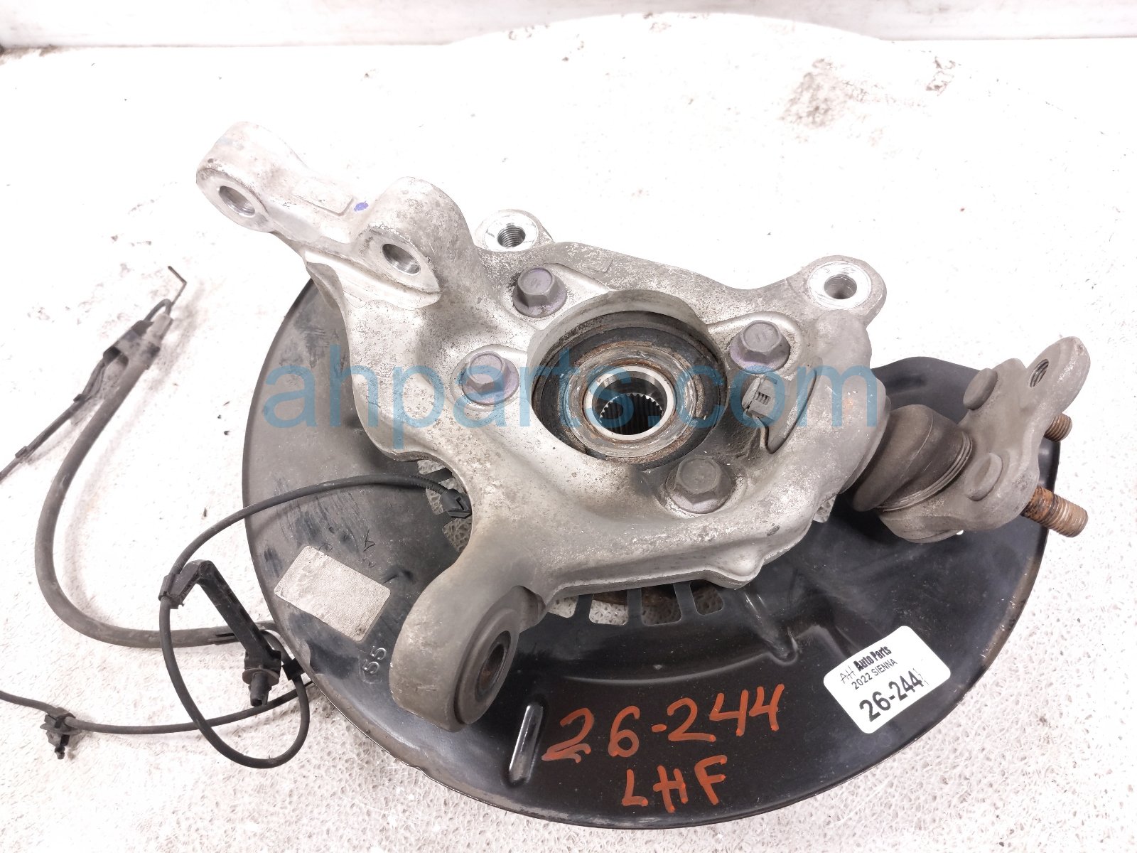 2022 Toyota Sienna Front Driver Spindle Knuckle Hub Fwd 43202 0E010 Replacement 2022 Toyota Sienna Front Driver Spindle Knuckle Hub Fwd 43202 0E010 Replacement thumbnail