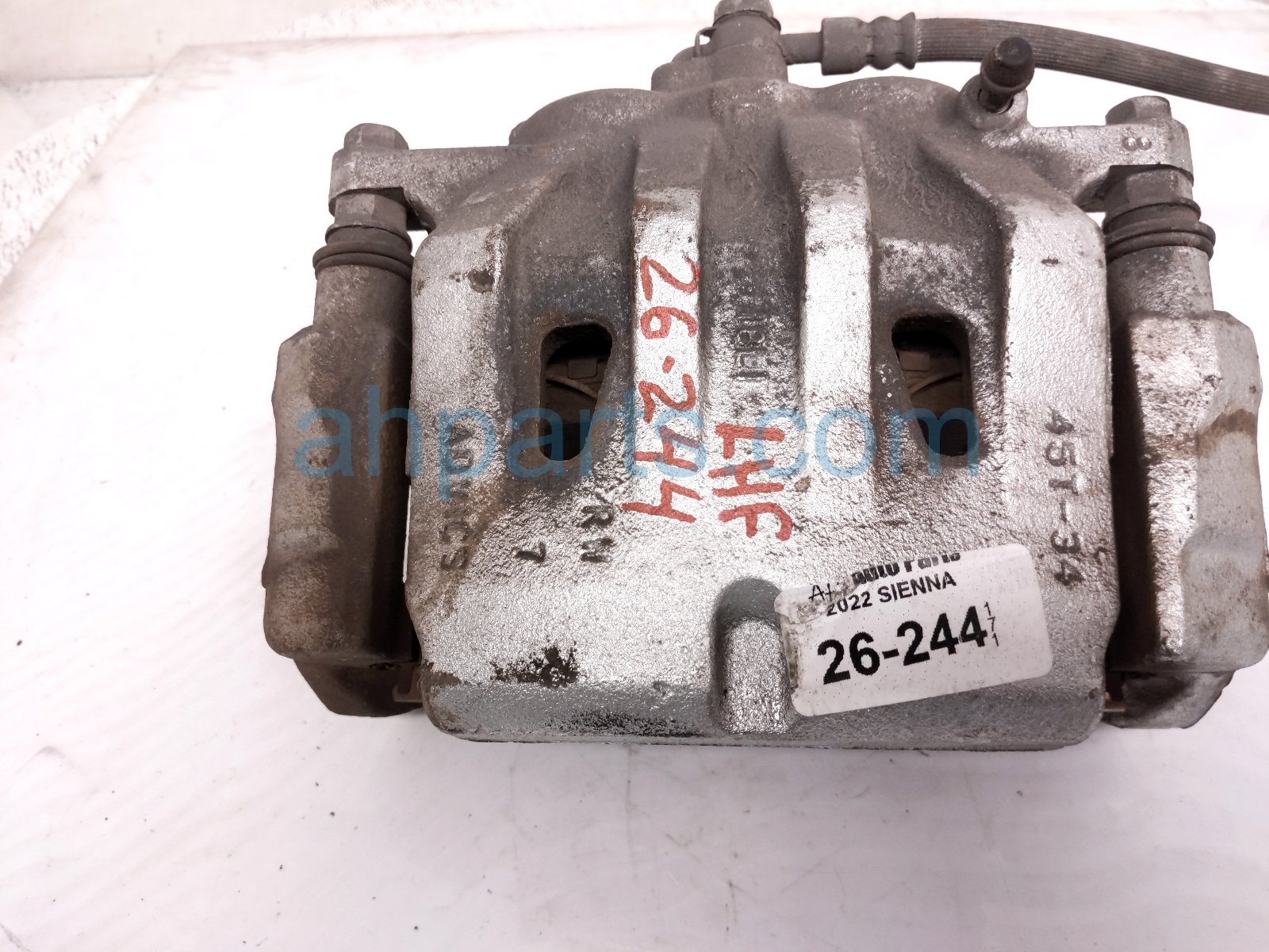 2022 Toyota Sienna Front Driver Brake Caliper 47750 08050 Replacement 2022 Toyota Sienna Front Driver Brake Caliper 47750 08050 Replacement thumbnail