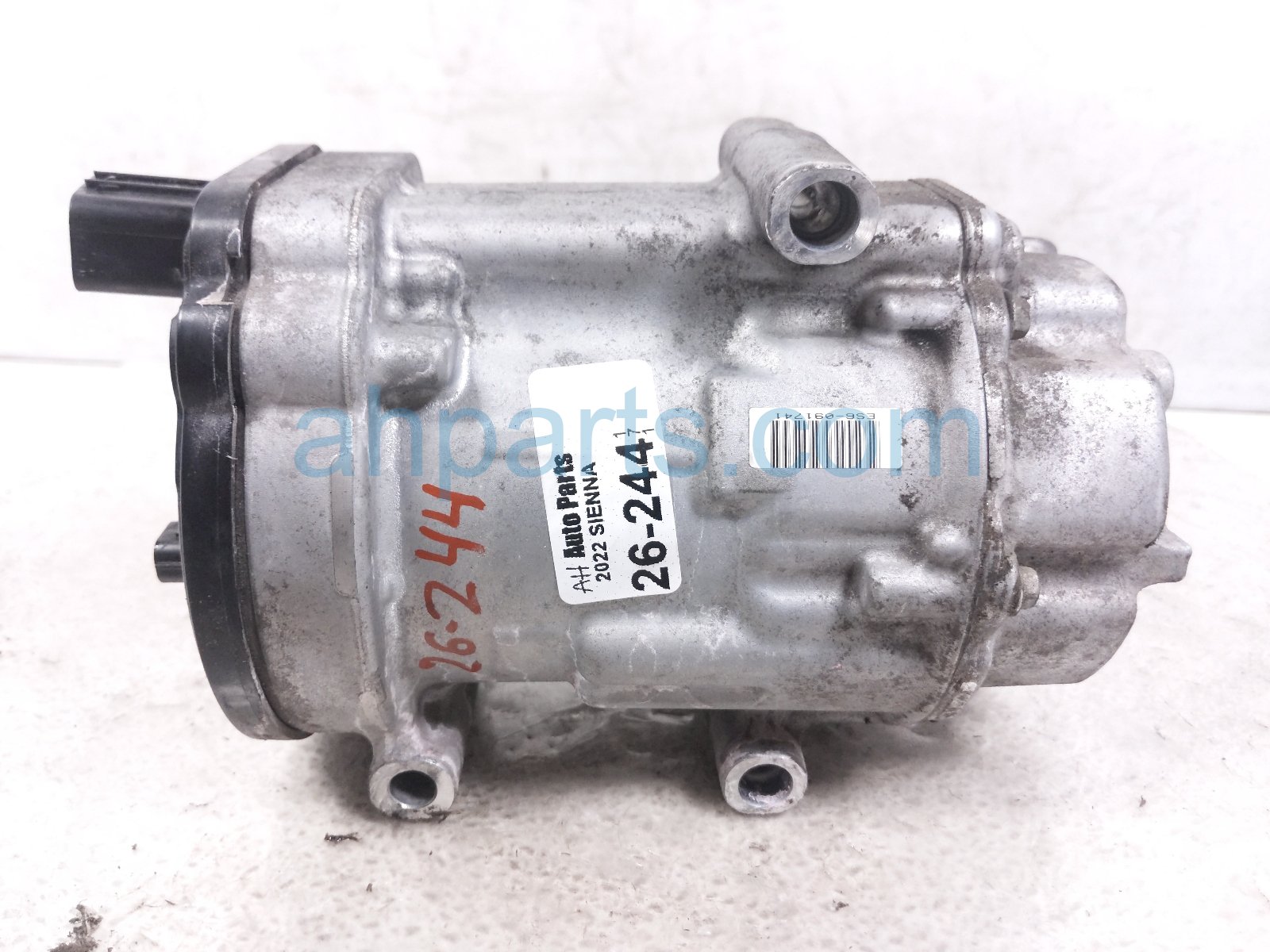 2022 Toyota Sienna Air + Clutch Ac Pump / Compressor 88370 48170 Replacement 2022 Toyota Sienna Air + Clutch Ac Pump / Compressor 88370 48170 Replacement thumbnail