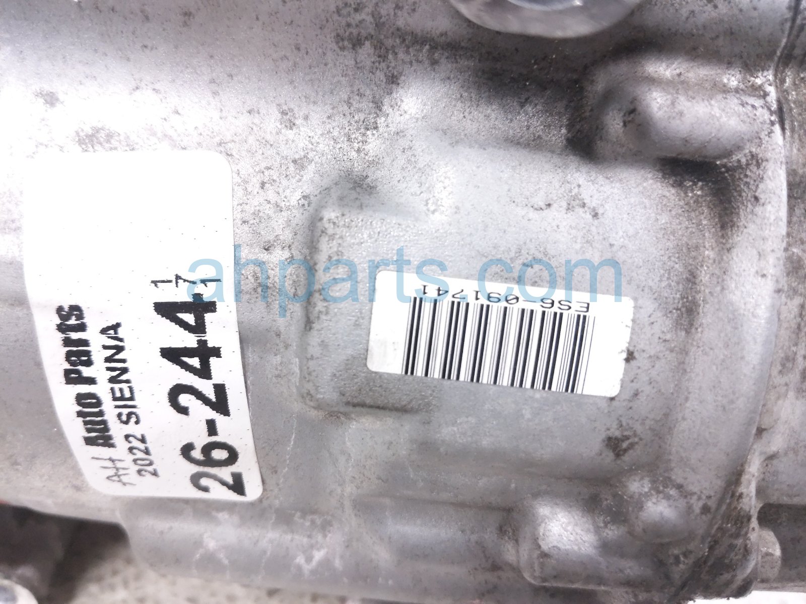 2022 Toyota Sienna Air + Clutch Ac Pump / Compressor 88370 48170 Replacement 2022 Toyota Sienna Air + Clutch Ac Pump / Compressor 88370 48170 Replacement thumbnail