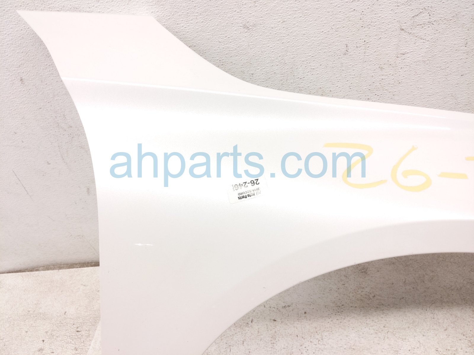2019 Honda Accord Front Passenger Fender White 60210 TVA A00ZZ Replacement 2019 Honda Accord Front Passenger Fender White 60210 TVA A00ZZ Replacement thumbnail
