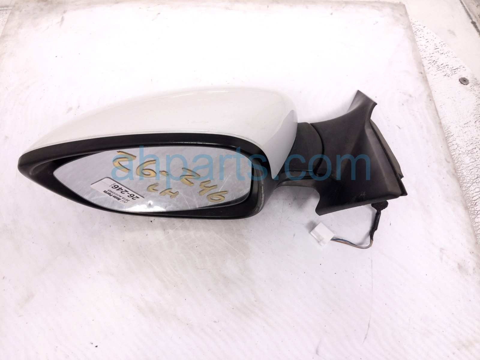 2019 Honda Accord Rear Driver Side View Mirror White 76258 TVA A02 Replacement 2019 Honda Accord Rear Driver Side View Mirror White 76258 TVA A02 Replacement thumbnail