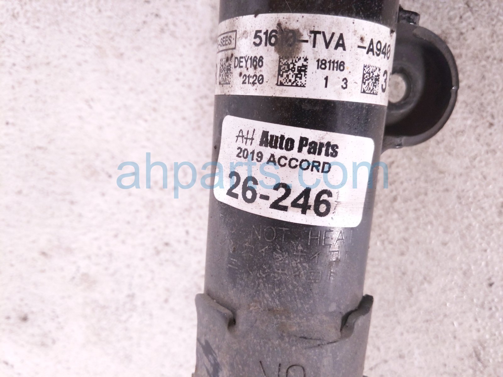 2019 Honda Accord Front Passenger Strut Absorber + Spring 51611 TVA A93 Replacement 2019 Honda Accord Front Passenger Strut Absorber + Spring 51611 TVA A93 Replacement thumbnail