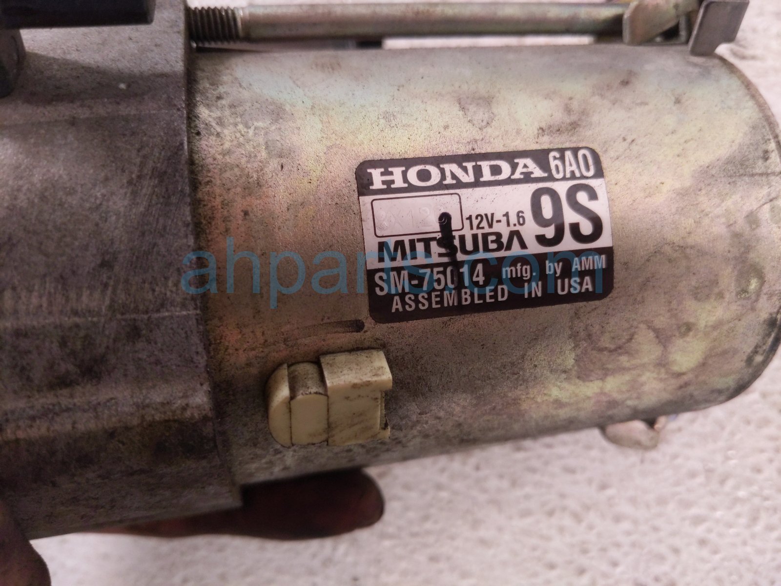 2019 Honda Accord Core Core Starter Motor 31200 6A0 A11 Replacement 2019 Honda Accord Core Core Starter Motor 31200 6A0 A11 Replacement thumbnail