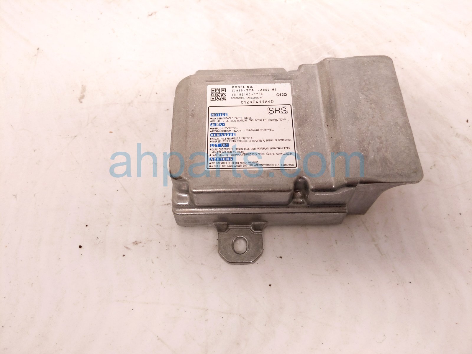 Acura SRS AIRBAG COMPUTER - 0 BLOWN AB