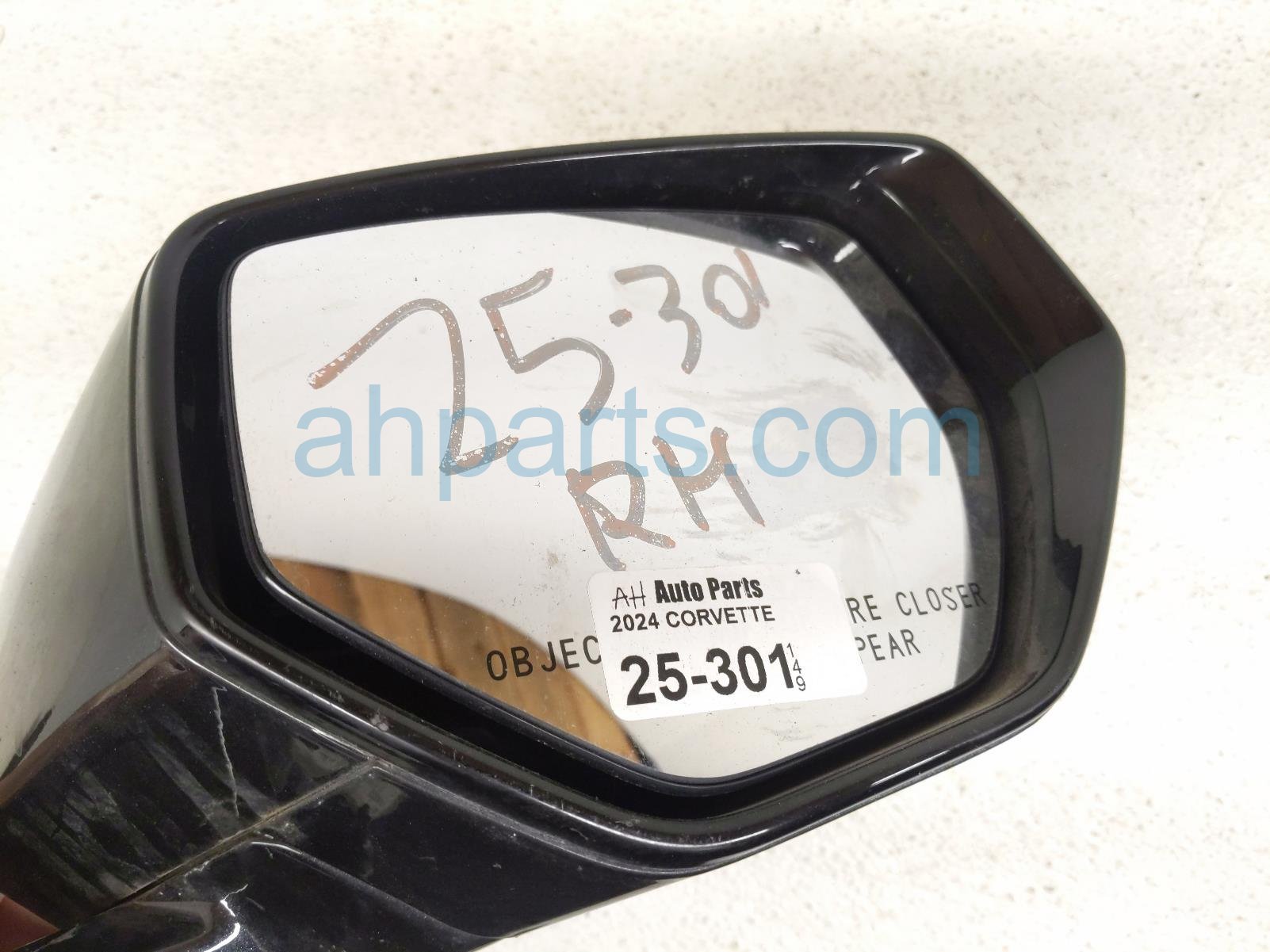 2024 Chevy Corvette Rear Passenger Side View Mirror Black 84851433 Replacement 2024 Chevy Corvette Rear Passenger Side View Mirror Black 84851433 Replacement thumbnail