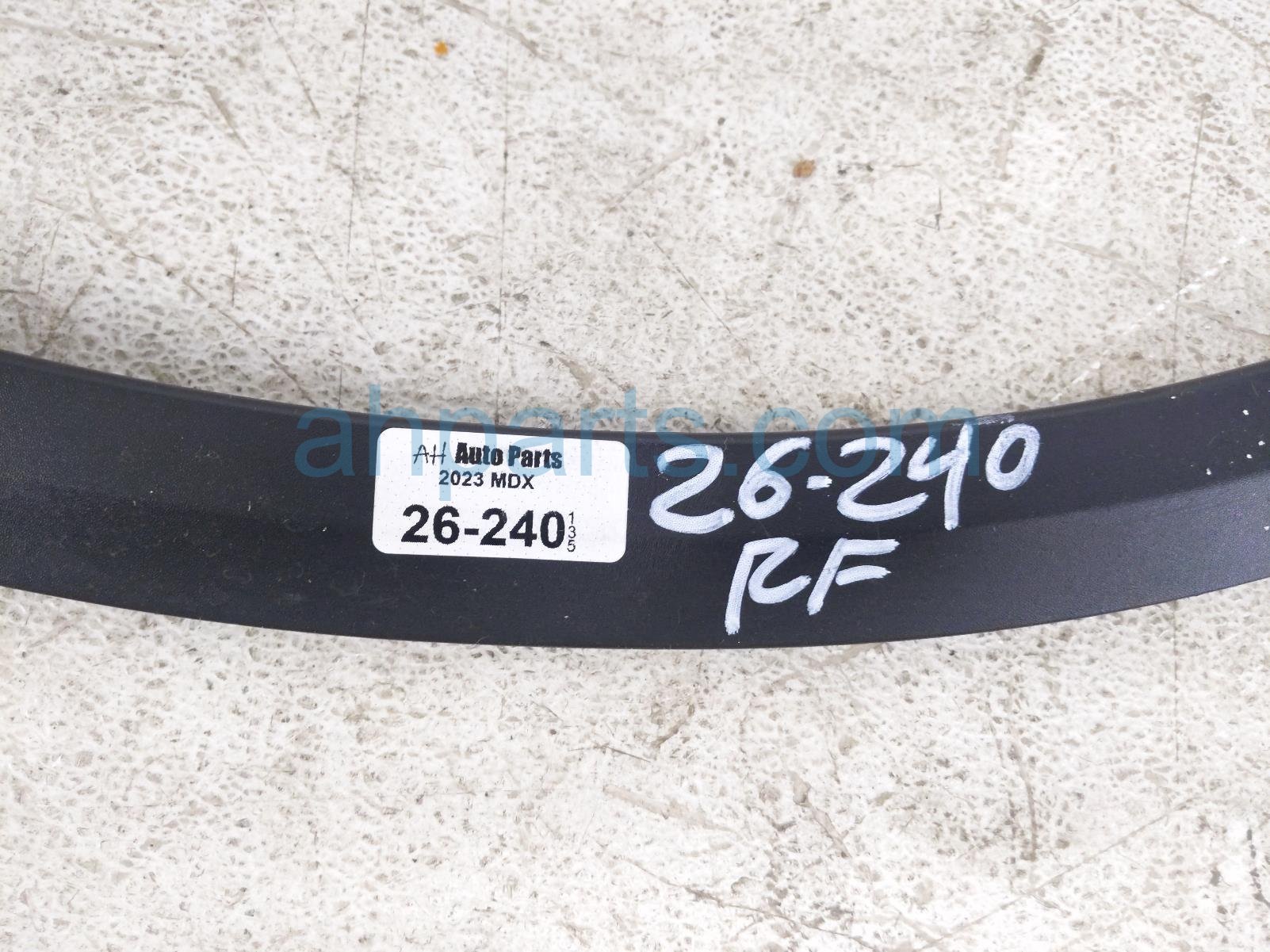 2023 Acura MDX Front Passenger Fender Flare Black 74115 TYA A00 Replacement 2023 Acura MDX Front Passenger Fender Flare Black 74115 TYA A00 Replacement thumbnail