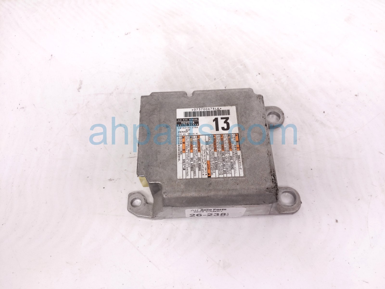 Toyota SRS AIRBAG COMPUTER - 6 BLOWN AB