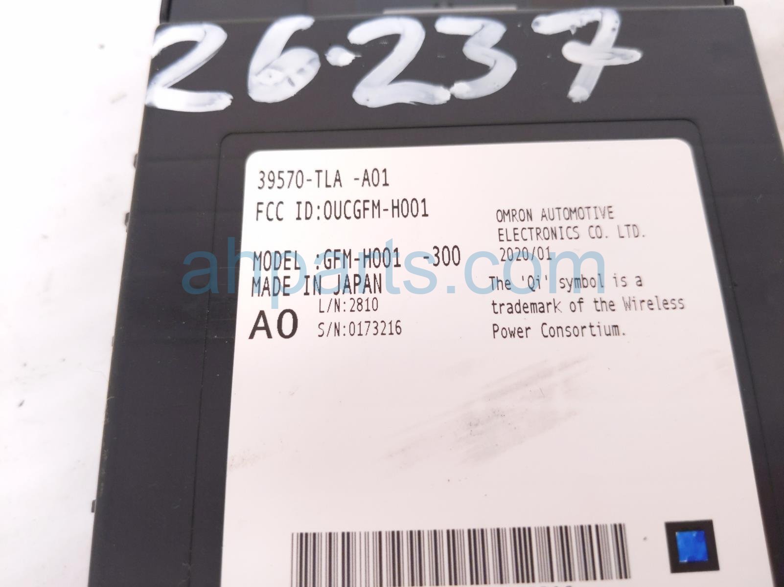 2020 Honda CR V Wireless Phone Charger Assy 39570 TLA A01 Replacement 2020 Honda CR V Wireless Phone Charger Assy 39570 TLA A01 Replacement thumbnail