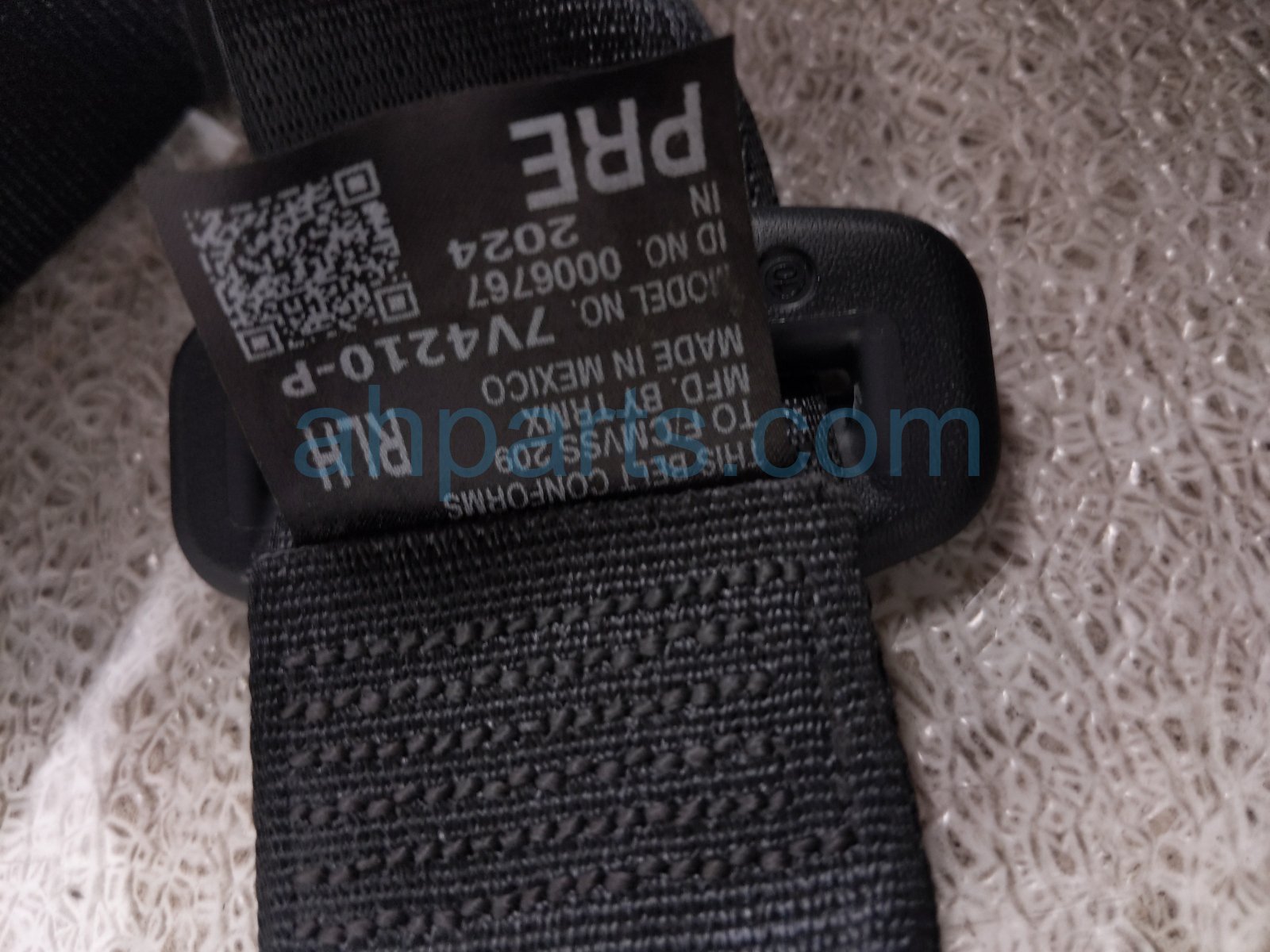 2024 Toyota Tacoma Rear Driver Seat Belt Retractor Black 73370 AK010 C0 Replacement 2024 Toyota Tacoma Rear Driver Seat Belt Retractor Black 73370 AK010 C0 Replacement thumbnail