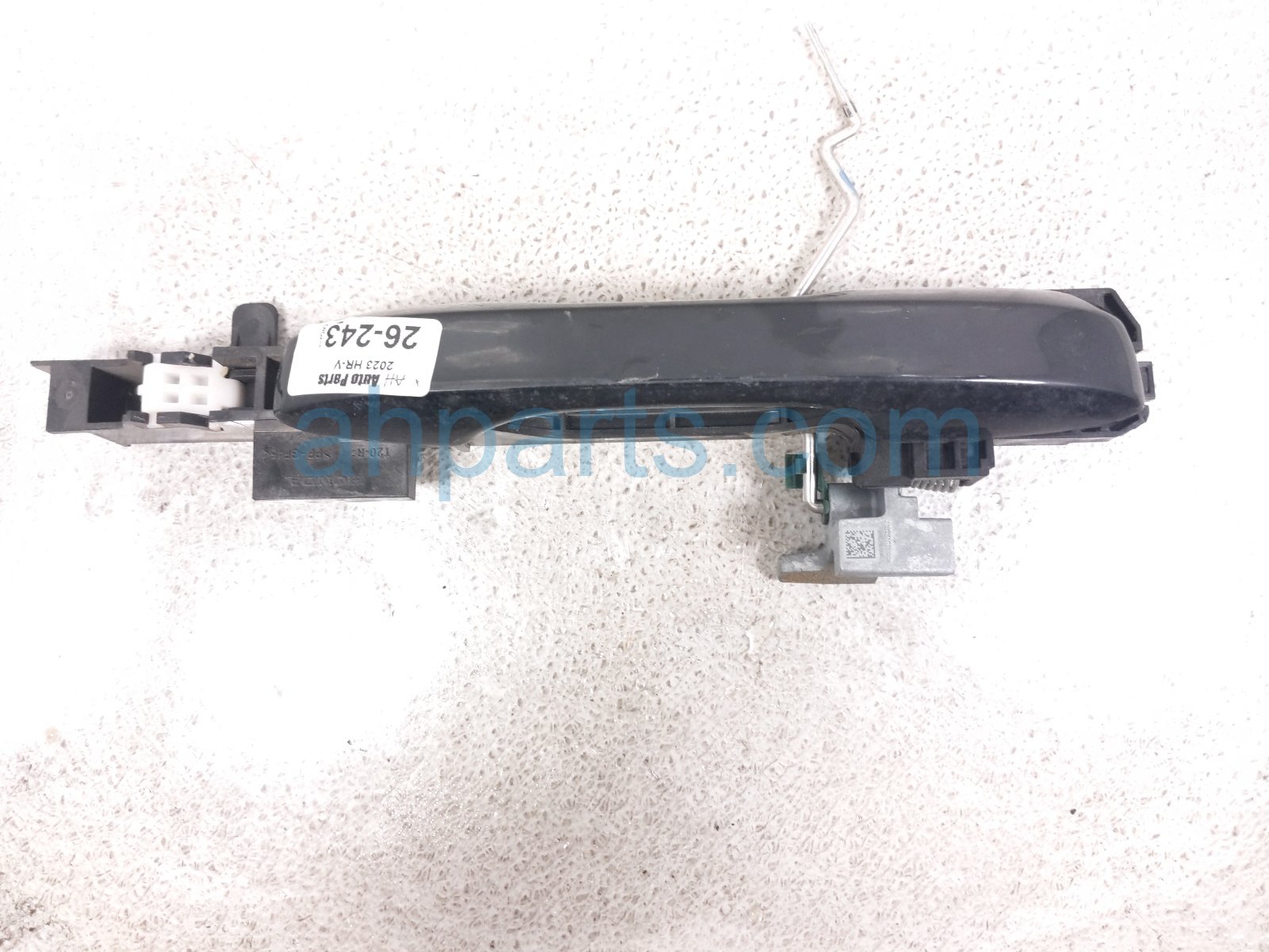 Rear passenger EXTERIOR DOOR HANDLE - BLACK