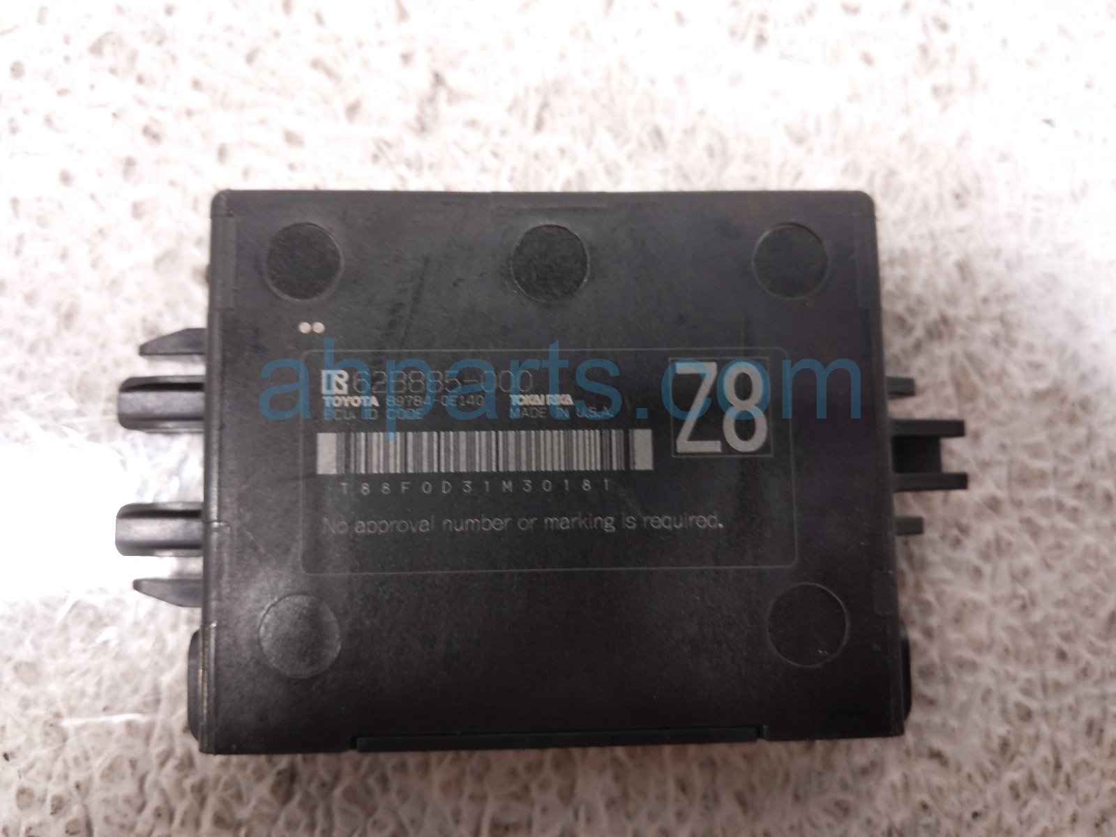 2023 Toyota Corollacs Anti theft Alarm Control Module 89784 0E140 Replacement 2023 Toyota Corollacs Anti theft Alarm Control Module 89784 0E140 Replacement thumbnail