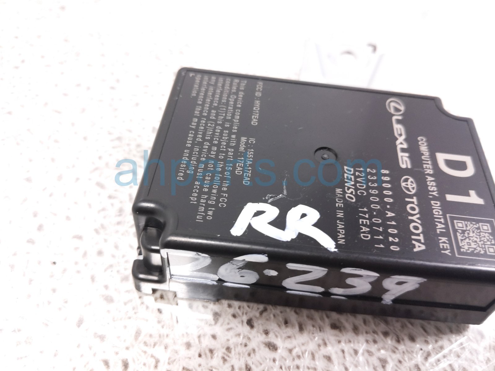 2024 Toyota Tacoma Smart Key Control Module Rear Passenger 89000 A1020 Replacement 2024 Toyota Tacoma Smart Key Control Module Rear Passenger 89000 A1020 Replacement thumbnail