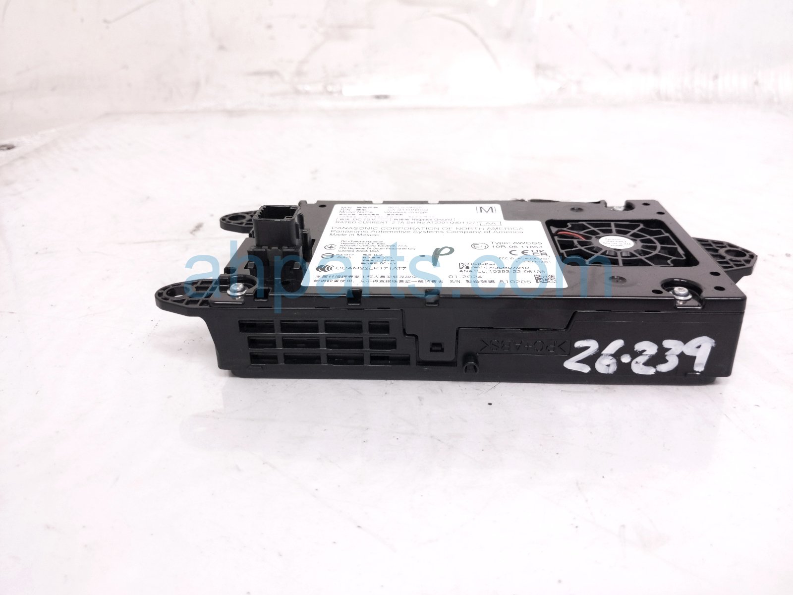 2024 Toyota Tacoma Wireless Phone Charger Assy 861C0 04020 Replacement 2024 Toyota Tacoma Wireless Phone Charger Assy 861C0 04020 Replacement thumbnail