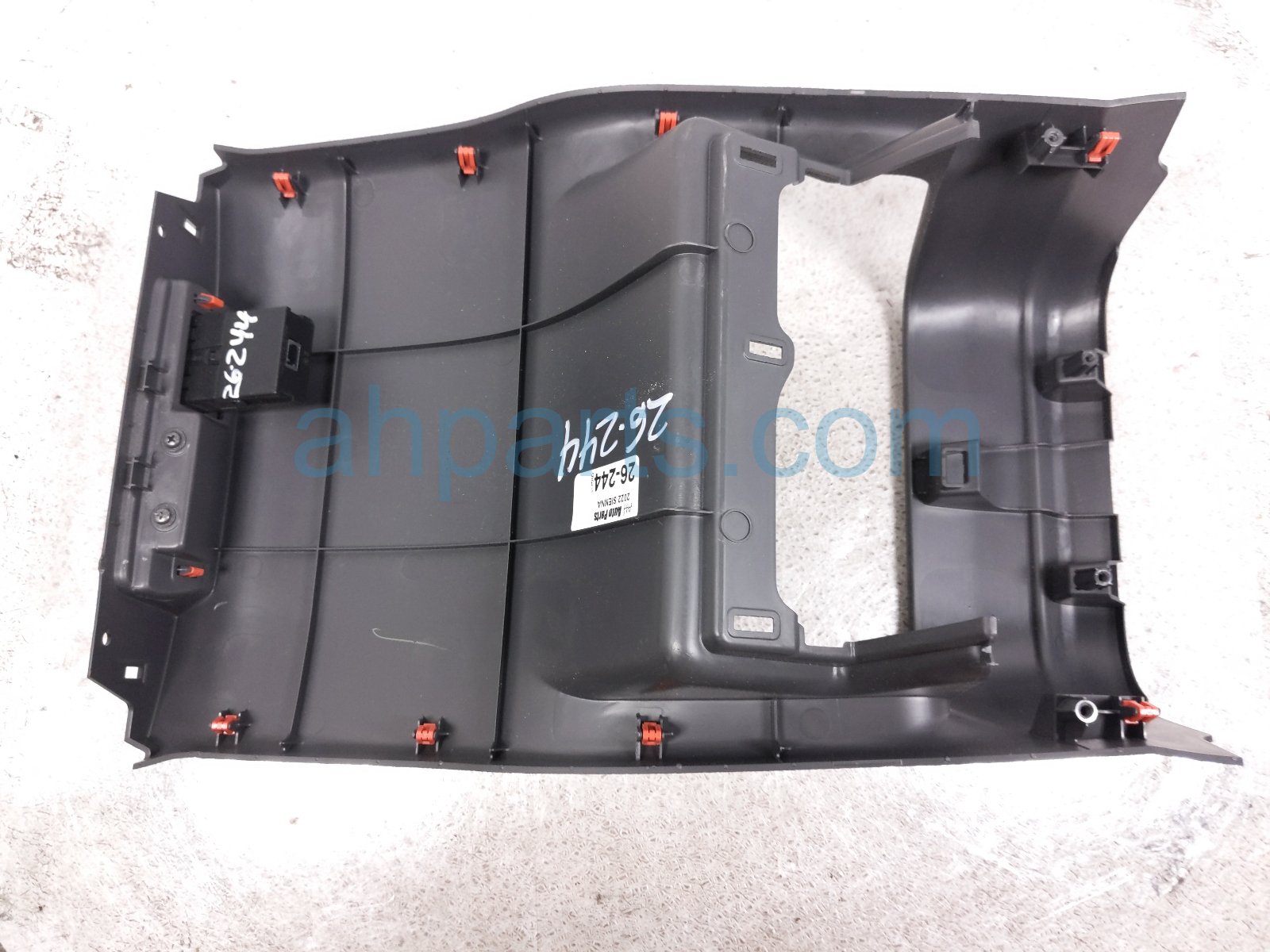 2022 Toyota Sienna Rear Console Cover W/outlets Grey 58923 08030 B0 Replacement 2022 Toyota Sienna Rear Console Cover W/outlets Grey 58923 08030 B0 Replacement thumbnail