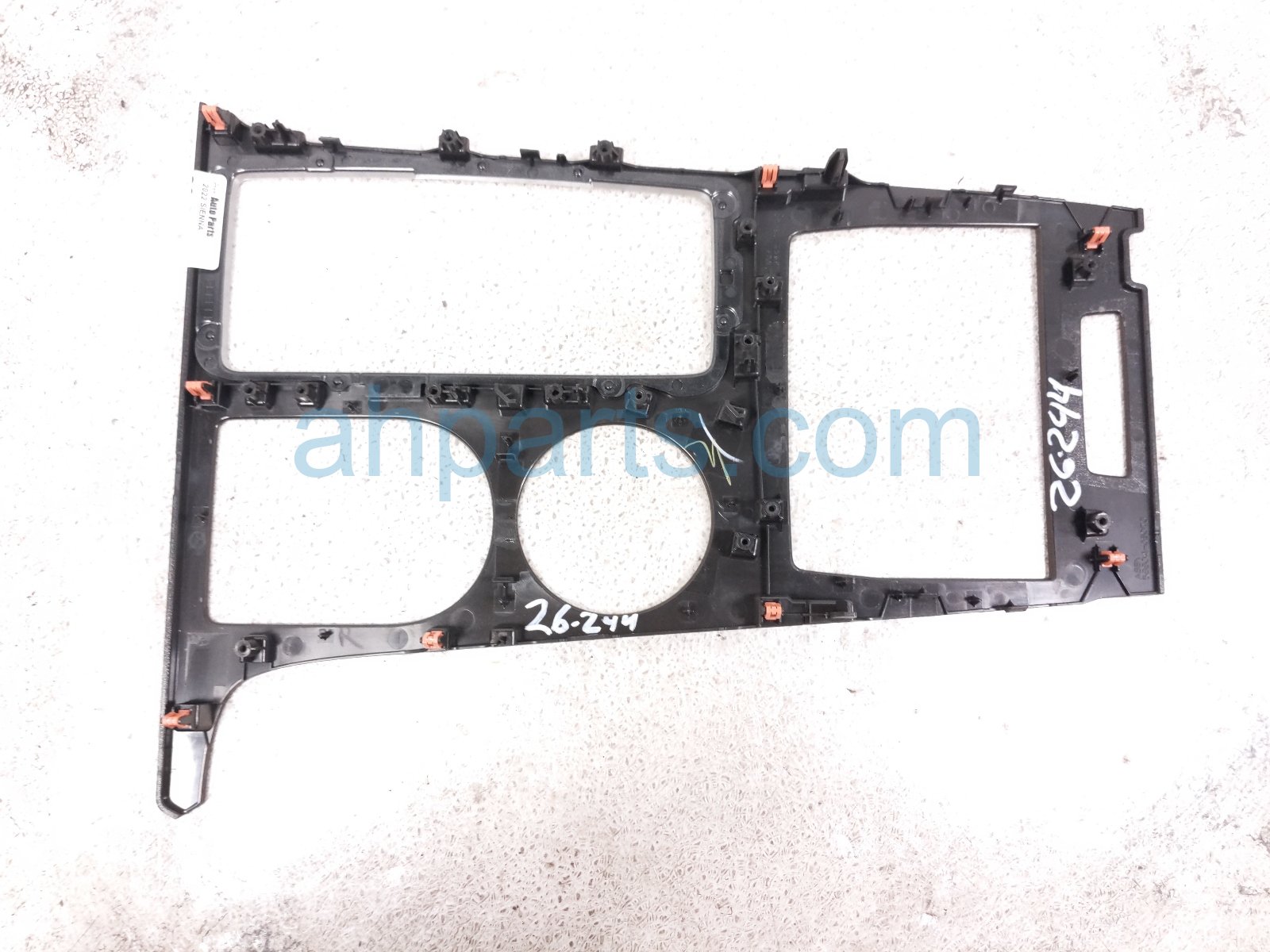 2022 Toyota Sienna Center Console Shifter Bezel Gray 58821 08060 E0 Replacement 2022 Toyota Sienna Center Console Shifter Bezel Gray 58821 08060 E0 Replacement thumbnail