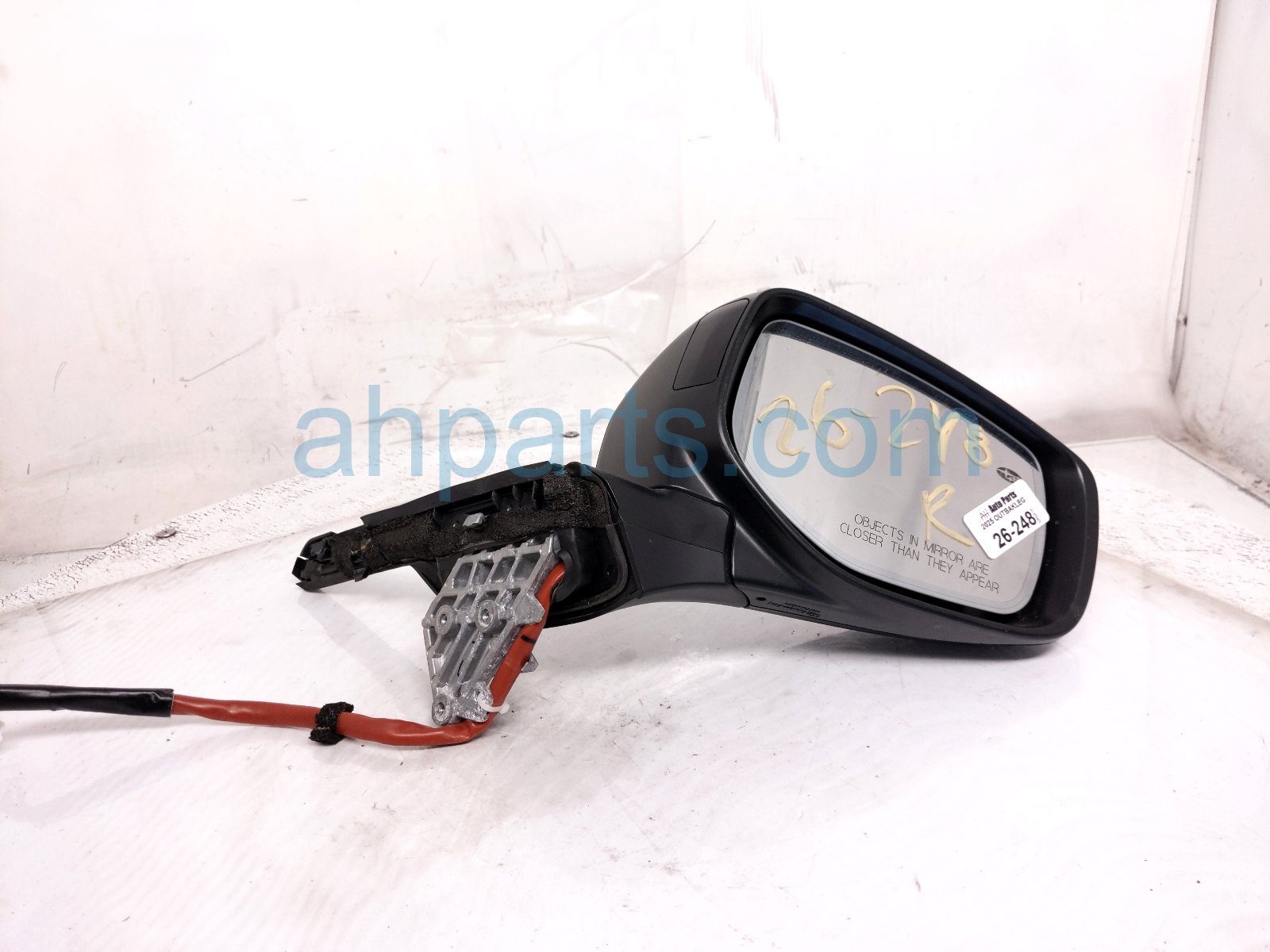 $375 Subaru RH SIDE VIEW MIRROR - BLACK