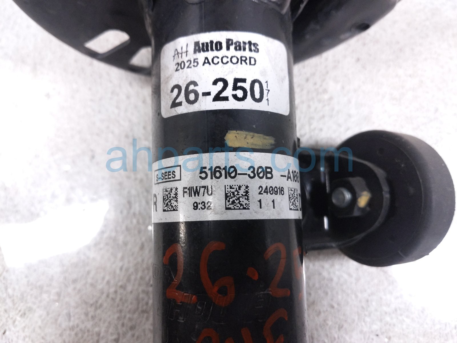 2025 Honda Accord Front Passenger Strut Absorber + Spring 51610 30B A10 Replacement 2025 Honda Accord Front Passenger Strut Absorber + Spring 51610 30B A10 Replacement thumbnail