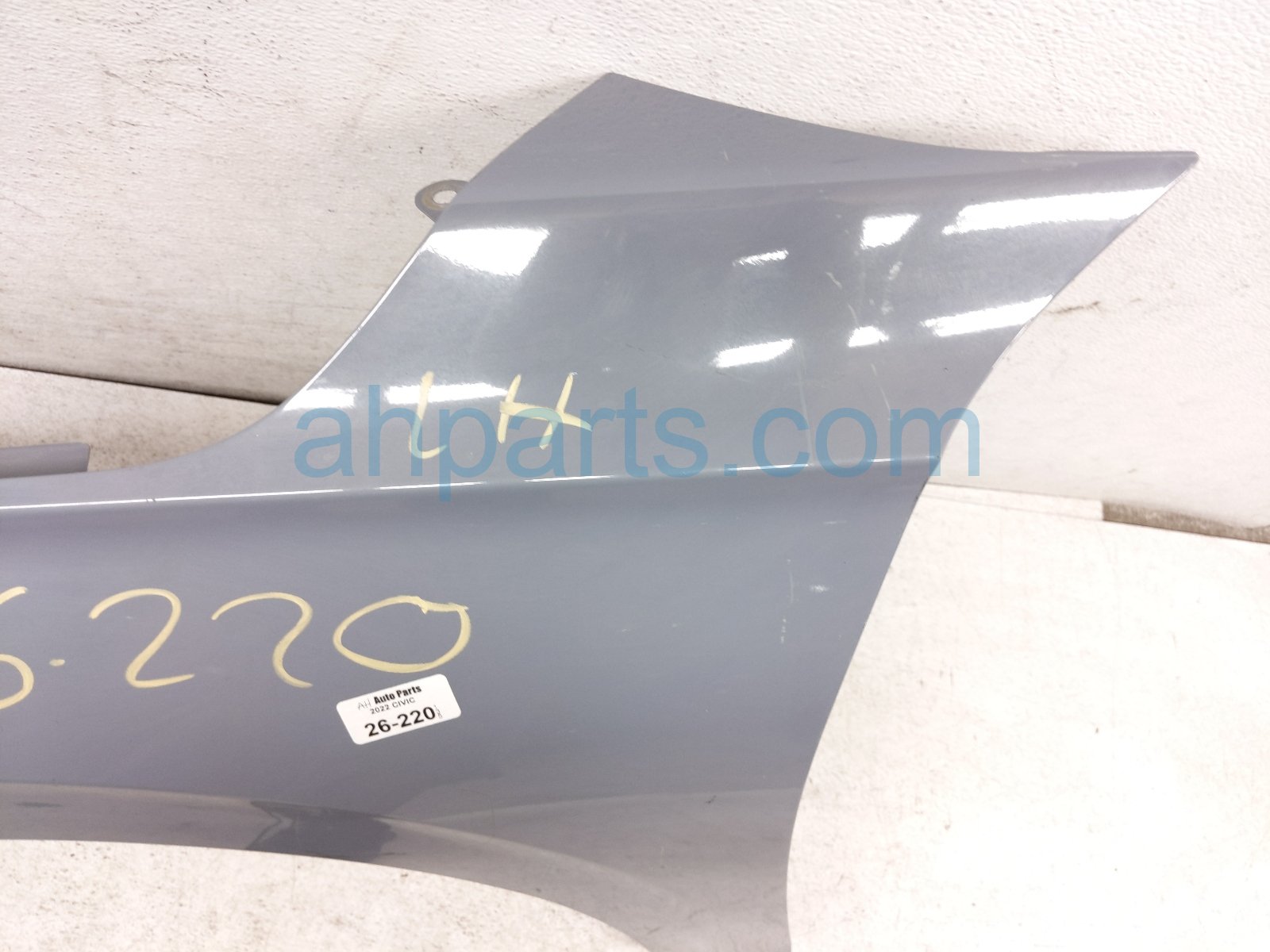 2022 Honda Civic Front Driver Fender Grey 60260 T20 A00ZZ Replacement 2022 Honda Civic Front Driver Fender Grey 60260 T20 A00ZZ Replacement thumbnail